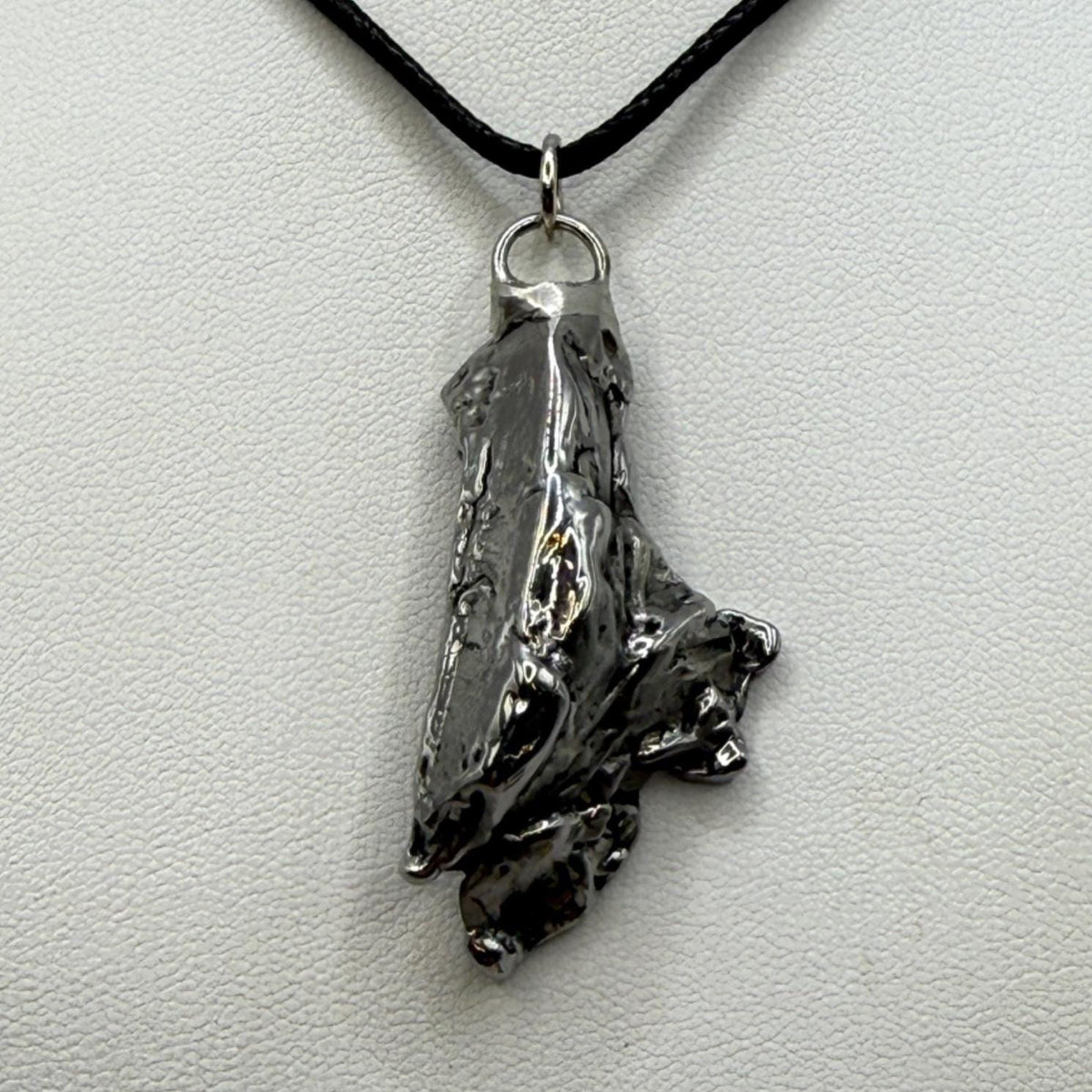 Aletai Meteorite Pendant: Cosmic Jewelry, Authentic Space Jewelry, 21.83 grams