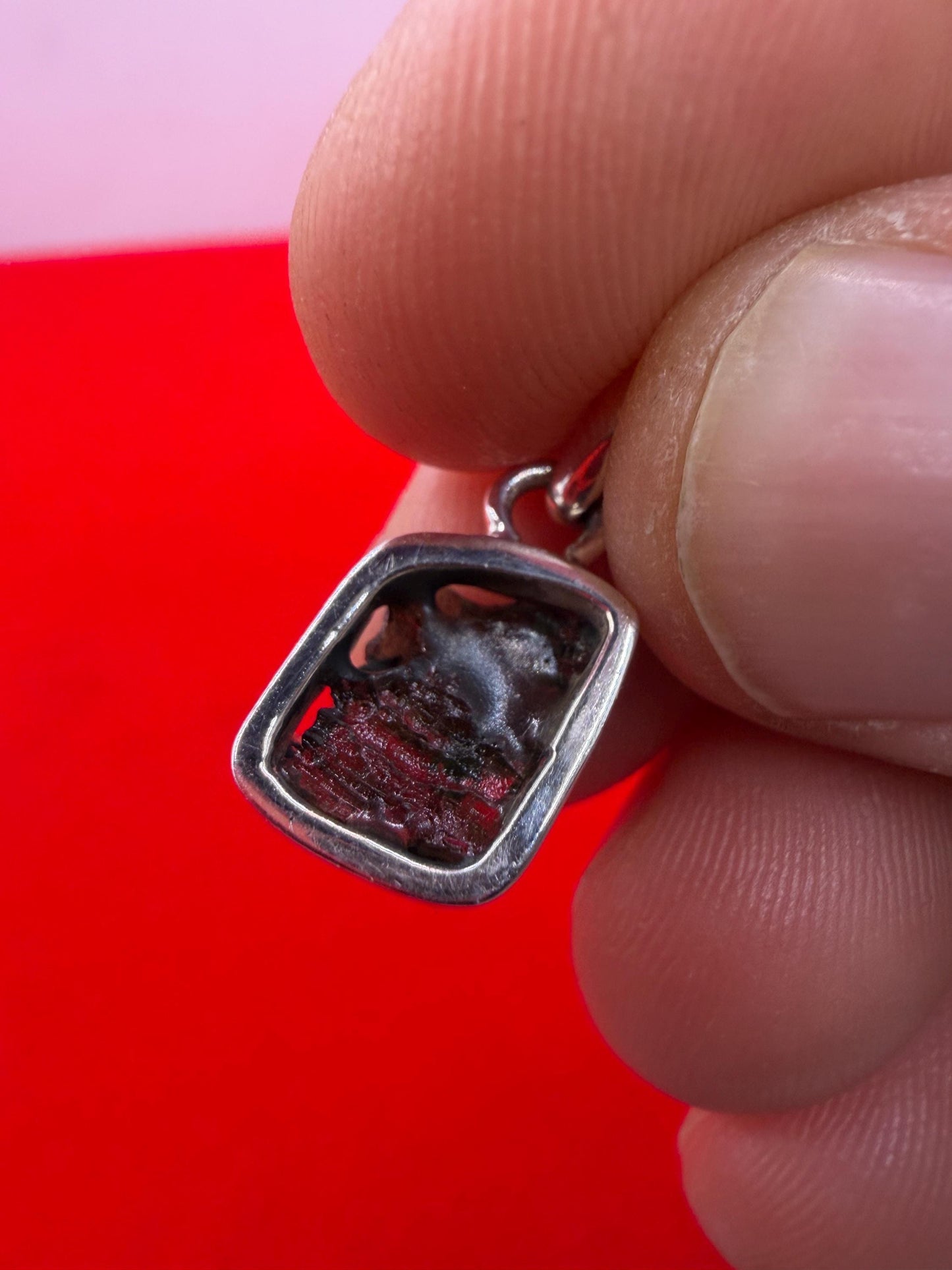 Authentic Moldavite Tektite Pendant: Czech Republic, Reiki Energy, 1.60 gram