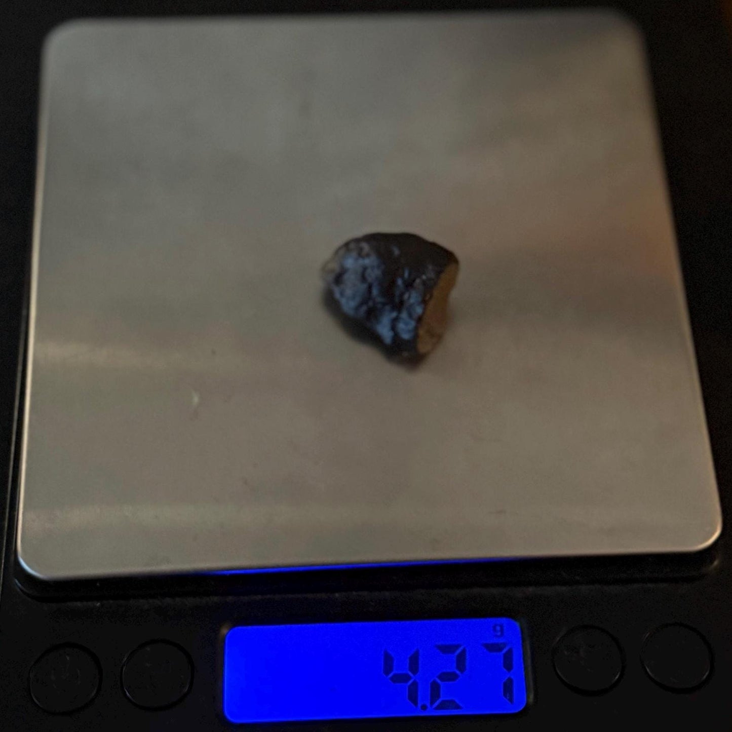 Saffordite Cintamani Stone Specimen: Rare Arizona Pseudo-Tektite, 4.27 grams
