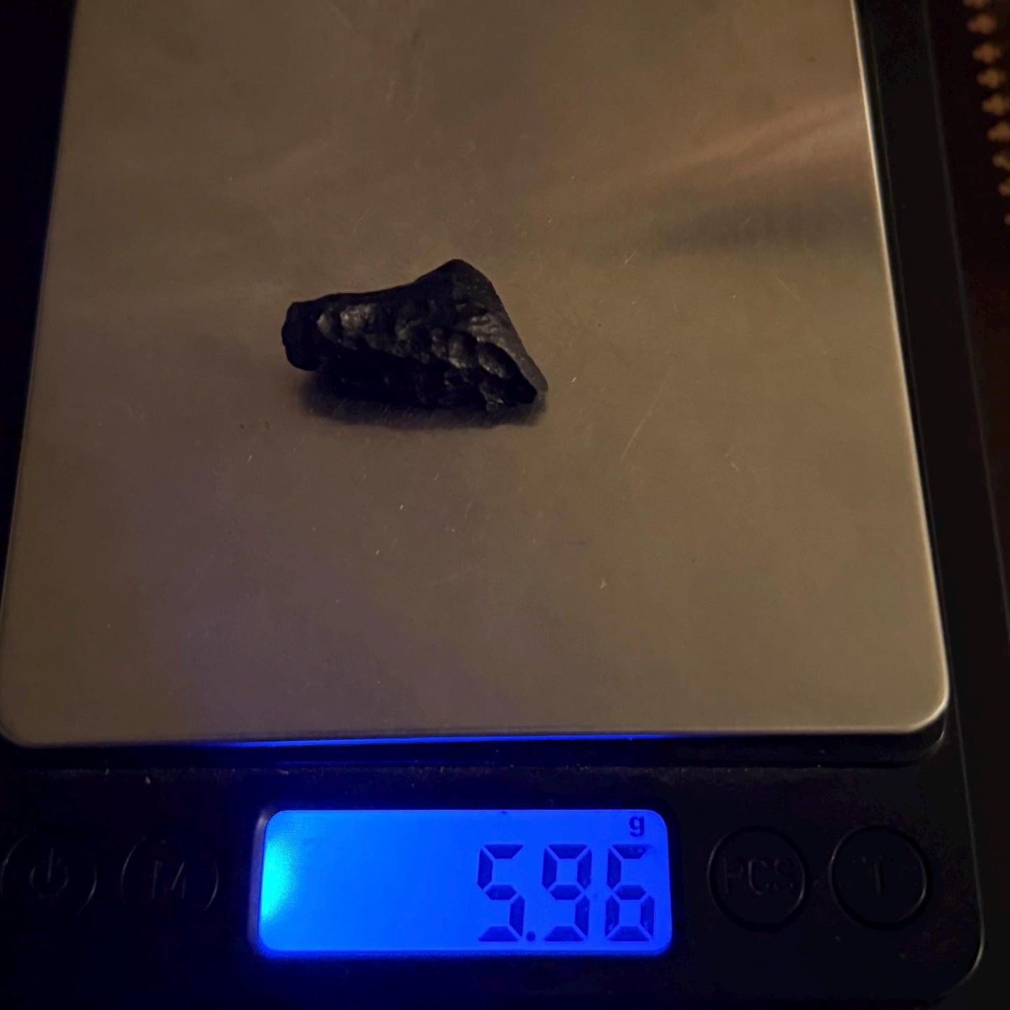 Indochinite Tektite: Indonesian Impactite, Energy Work Stone, Astronomy Gift, 5.96g