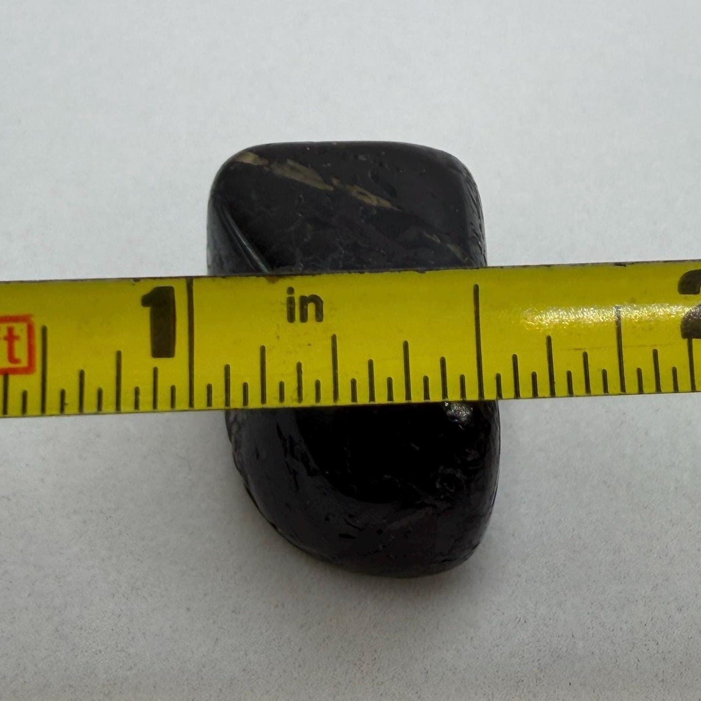 Greenland Nuummite Stone: Reiki Healing Stone, Protection Talisman, 10.83 grams