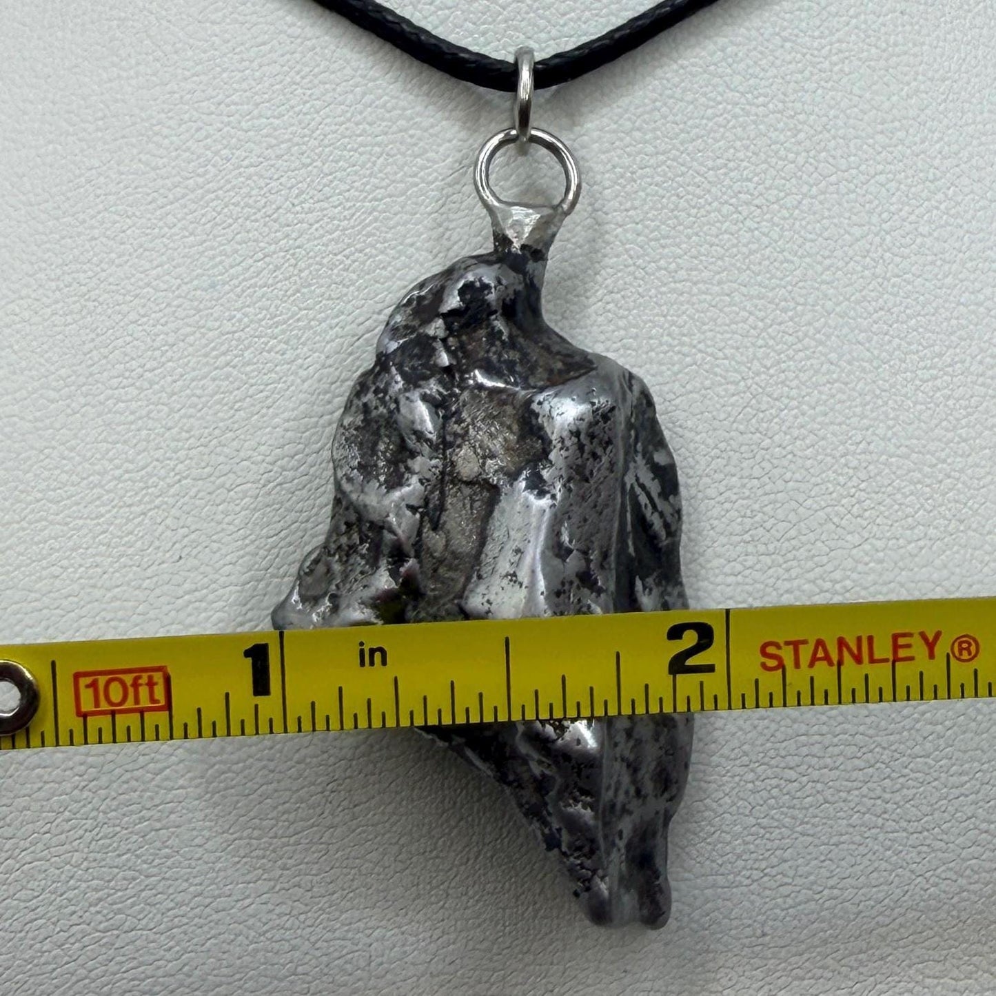 Agoudal Iron Meteorite Pendant: Handmade Astronomy Space Gift, Cosmic Pendant, 42.38 grams