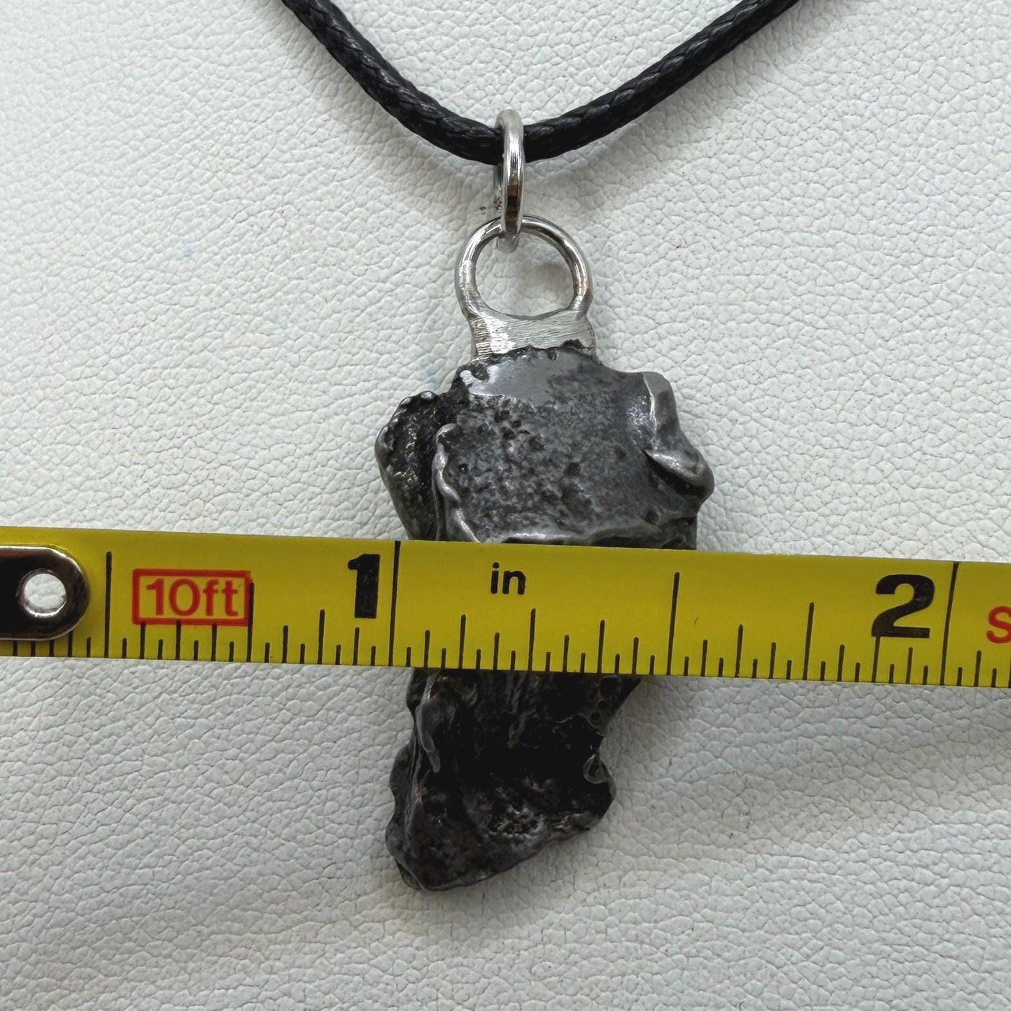 Sikhote-Alin Iron Meteorite Pendant: Astronomy Space Gift, 8.93g