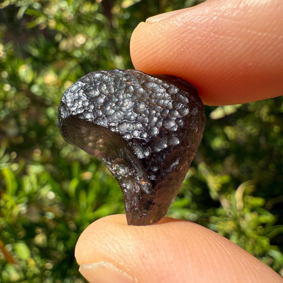 Colombianite Specimen: Translucent Pseudo-Tektite, Shamanic Healing Stone, 3.80 grams