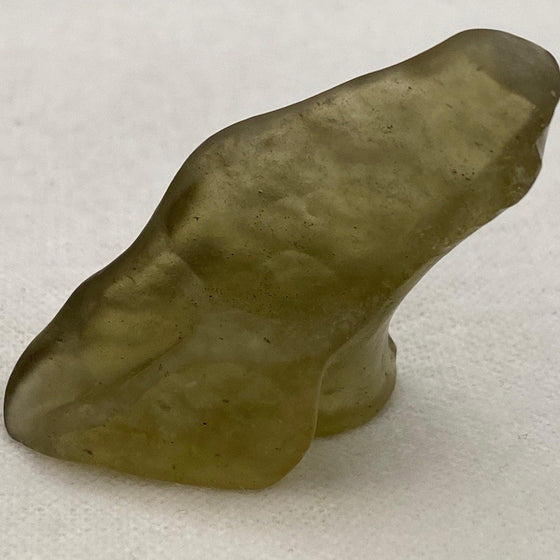 Libyan Desert Glass Tektite: Greenish Gold Specimen, 14.00 grams