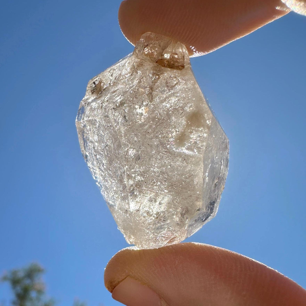 Elestial Quartz Crystal, Skeletal Layered Stone, 17.98 grams