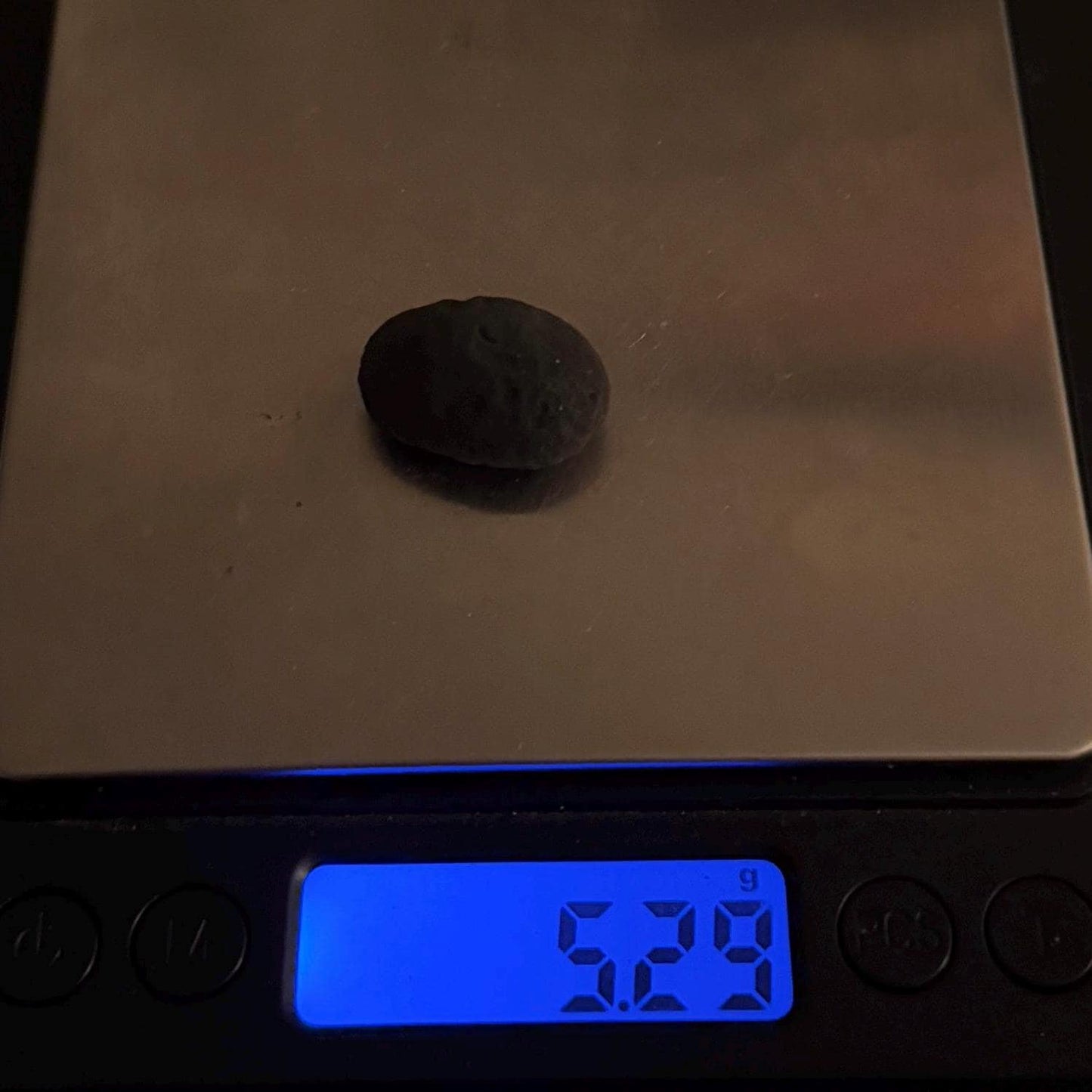 Saffordite Specimen: Rare Cintamani Stone, Arizona Pseudo-Tektite, 5.29 grams