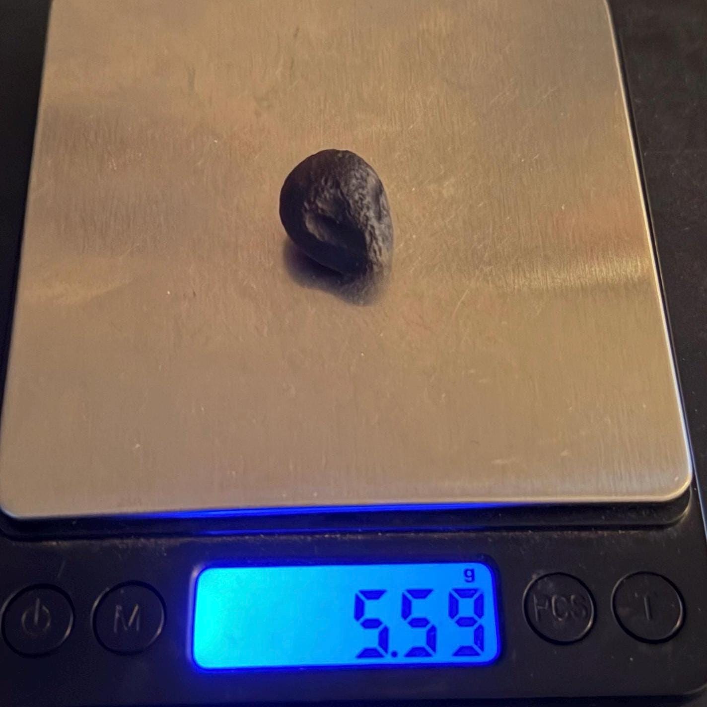 Saffordite Stone: Rare Cintamani, Arizona Tektite - 5.59 Grams