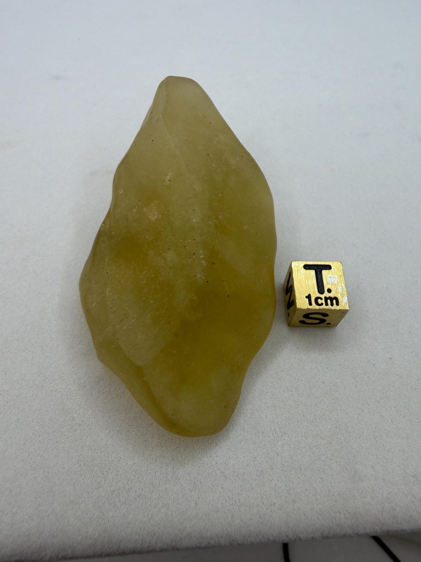 Libyan Desert Glass: Authentic Meteorite Impact Glass, Premium Sahara Specimen, 58.40 grams