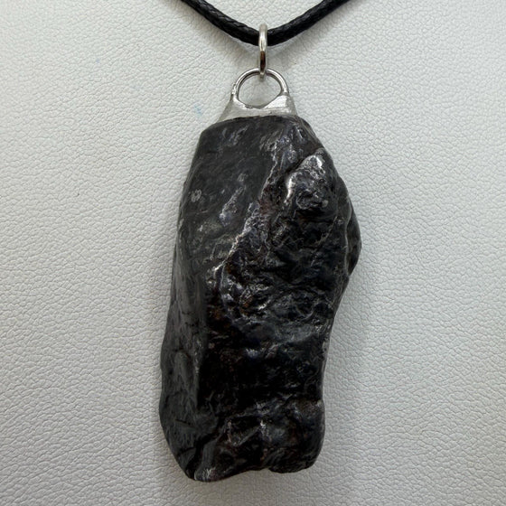 Aletai Meteorite Pendant: Celestial Space Jewelry, Space Gift, 41.32g
