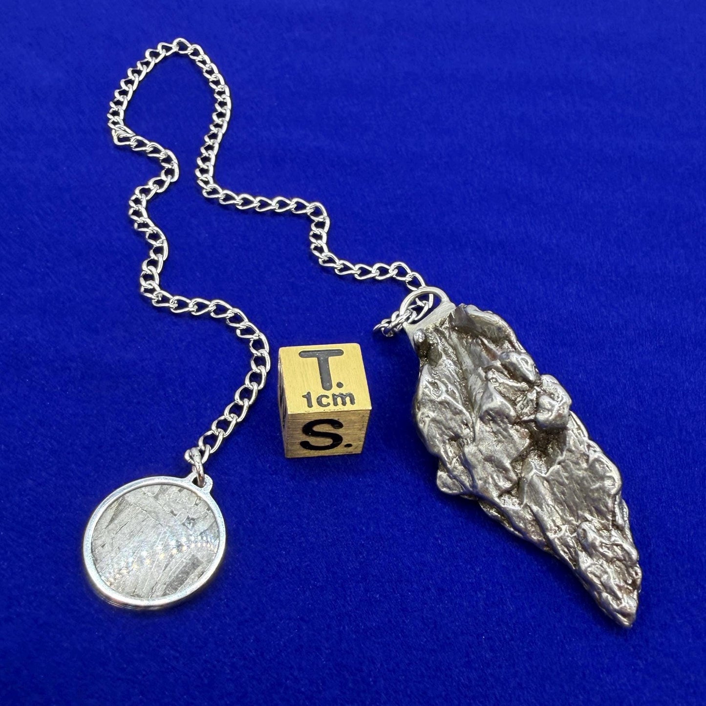 Campo del Cielo Meteorite Pendulum: Authentic Iron Meteorite, Divination Tool, 31.33 grams
