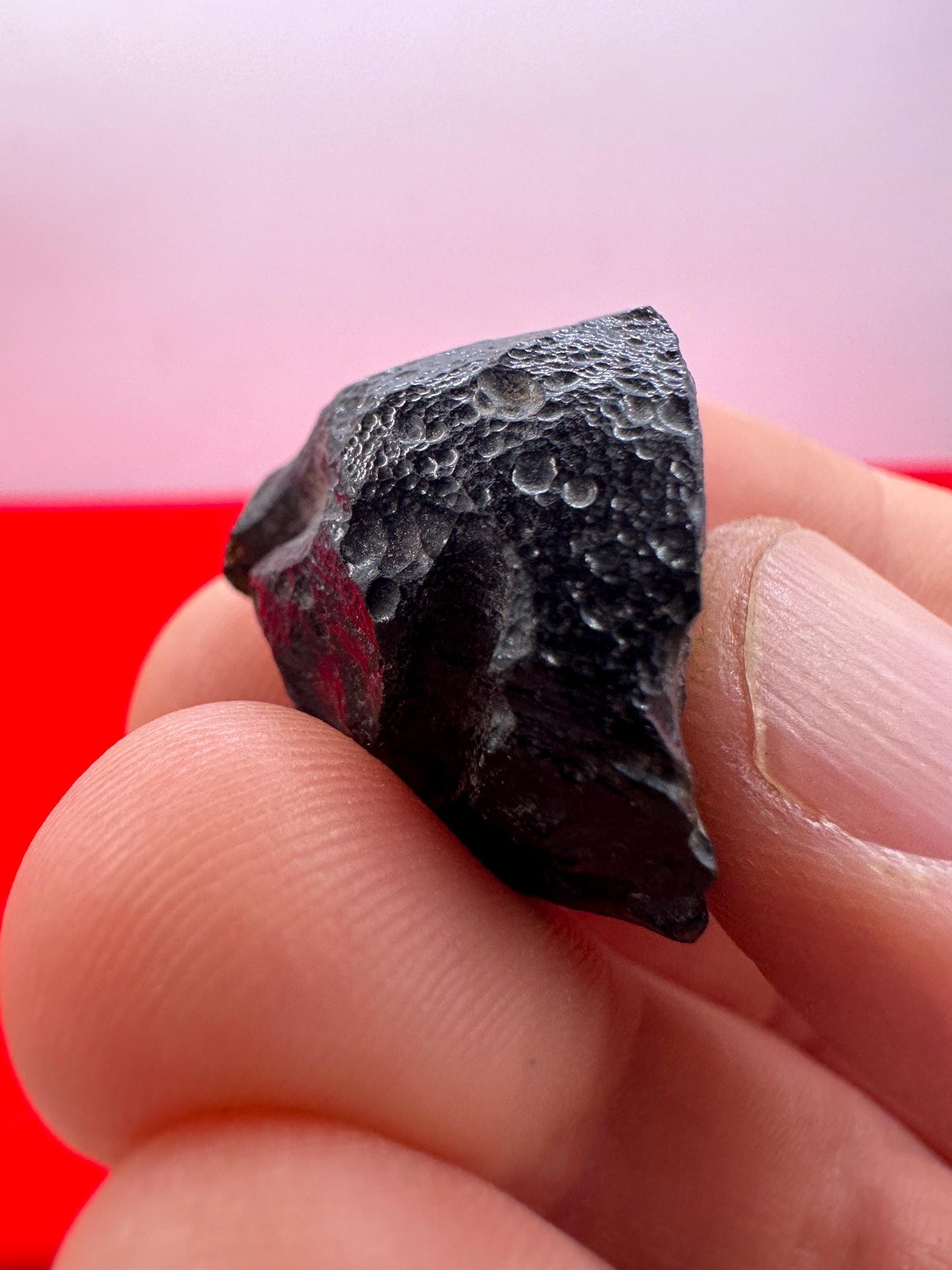 Rare and Beautiful Billitonite Tektite, Reiki, Batu Satam, Healing, Astronomy Gift, Meteorite and Tektite Collection, Tektite, 8.06 grams