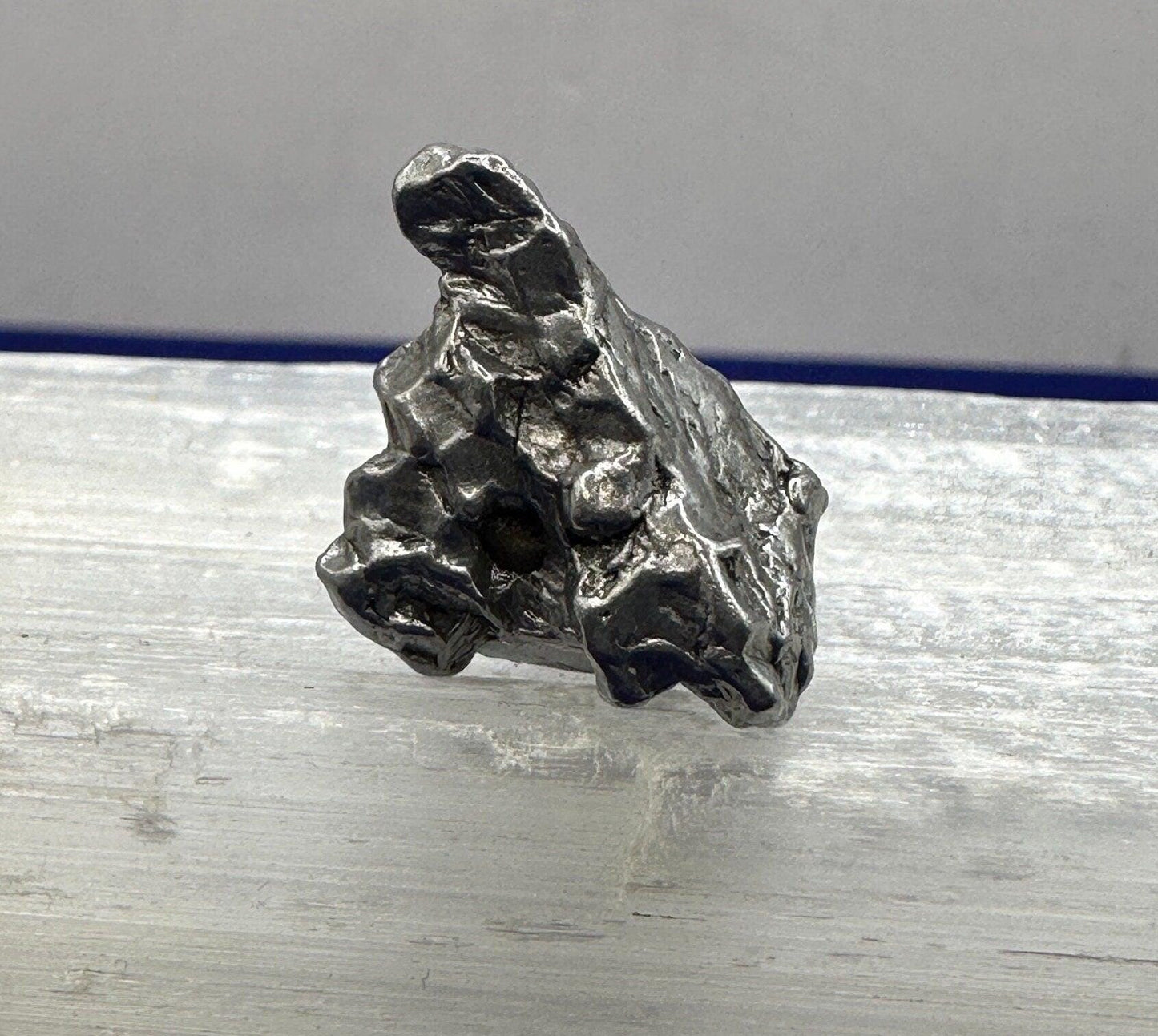 Beautiful Meteorite Specimen Campo del Cielo 7.12 grams, comes with a display case and velvet carrying bag, Astronomy Gift, Space Gift