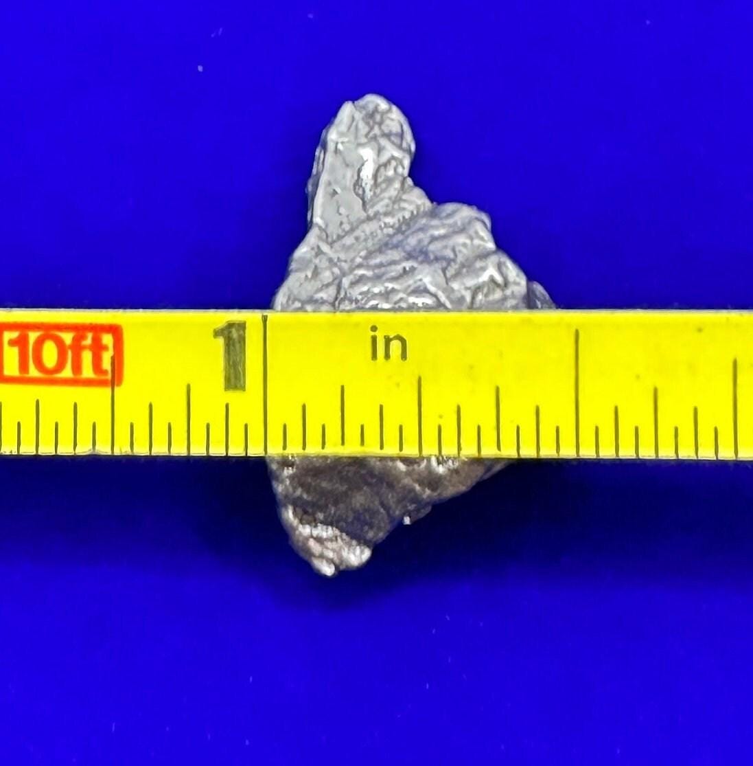 Beautiful Meteorite Specimen Campo del Cielo 7.12 grams, comes with a display case and velvet carrying bag, Astronomy Gift, Space Gift