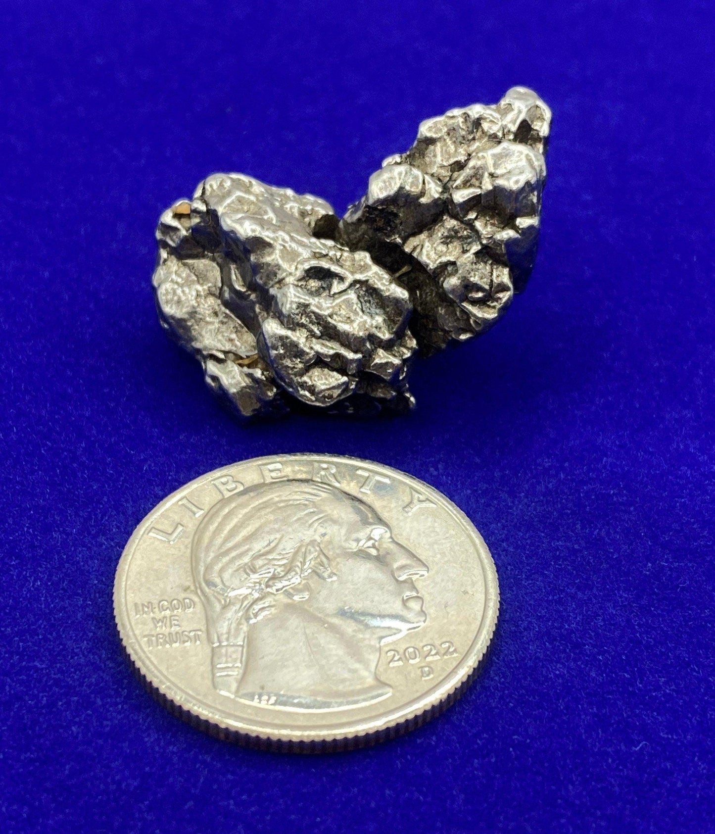 Unique Meteorite Specimen Campo del Cielo 23.37 grams, Rare Moving Piece, Reiki, Astronomy Gift, Display Case and Carrying Bag