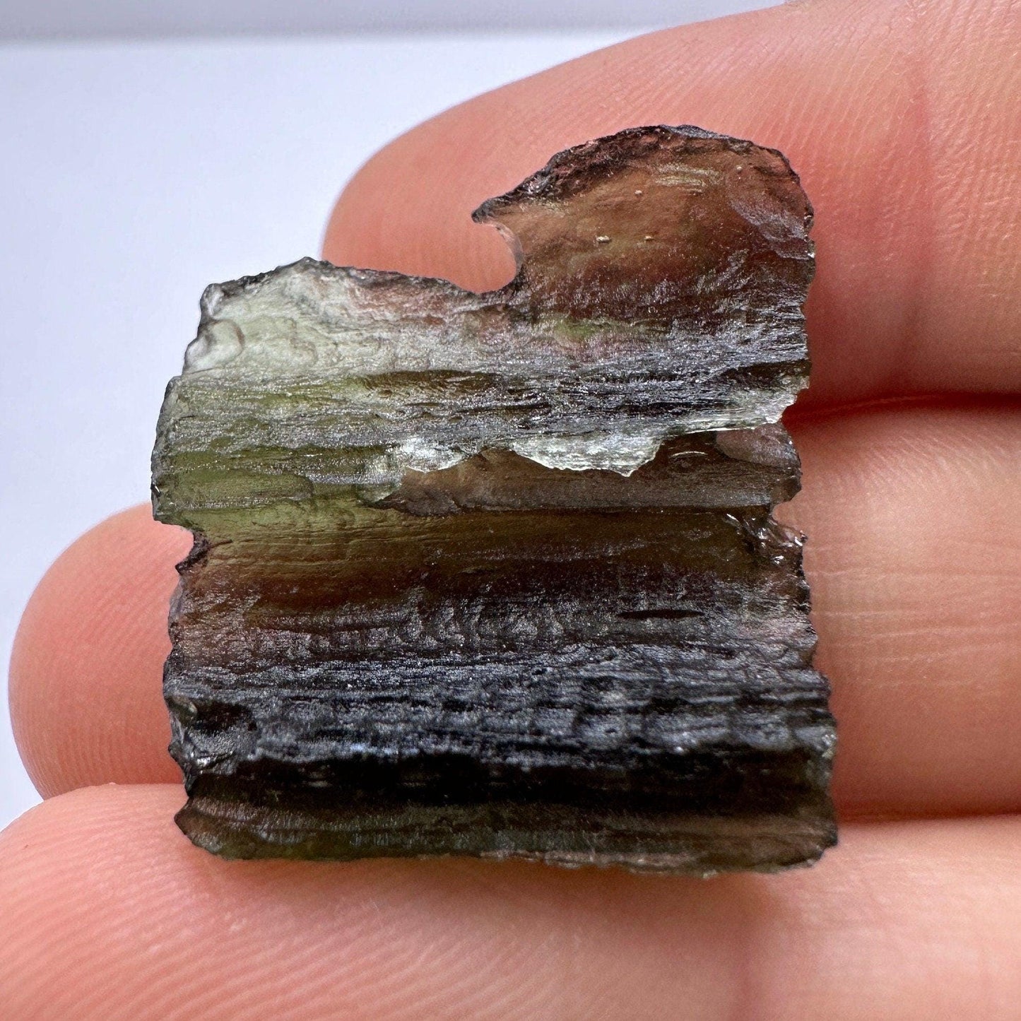 Moldavite Tektite Specimen, High Quality, Transformation, Manifestation, Reiki, Authentic, Moldavite Crystal, 4.20 grams|21.0 carats