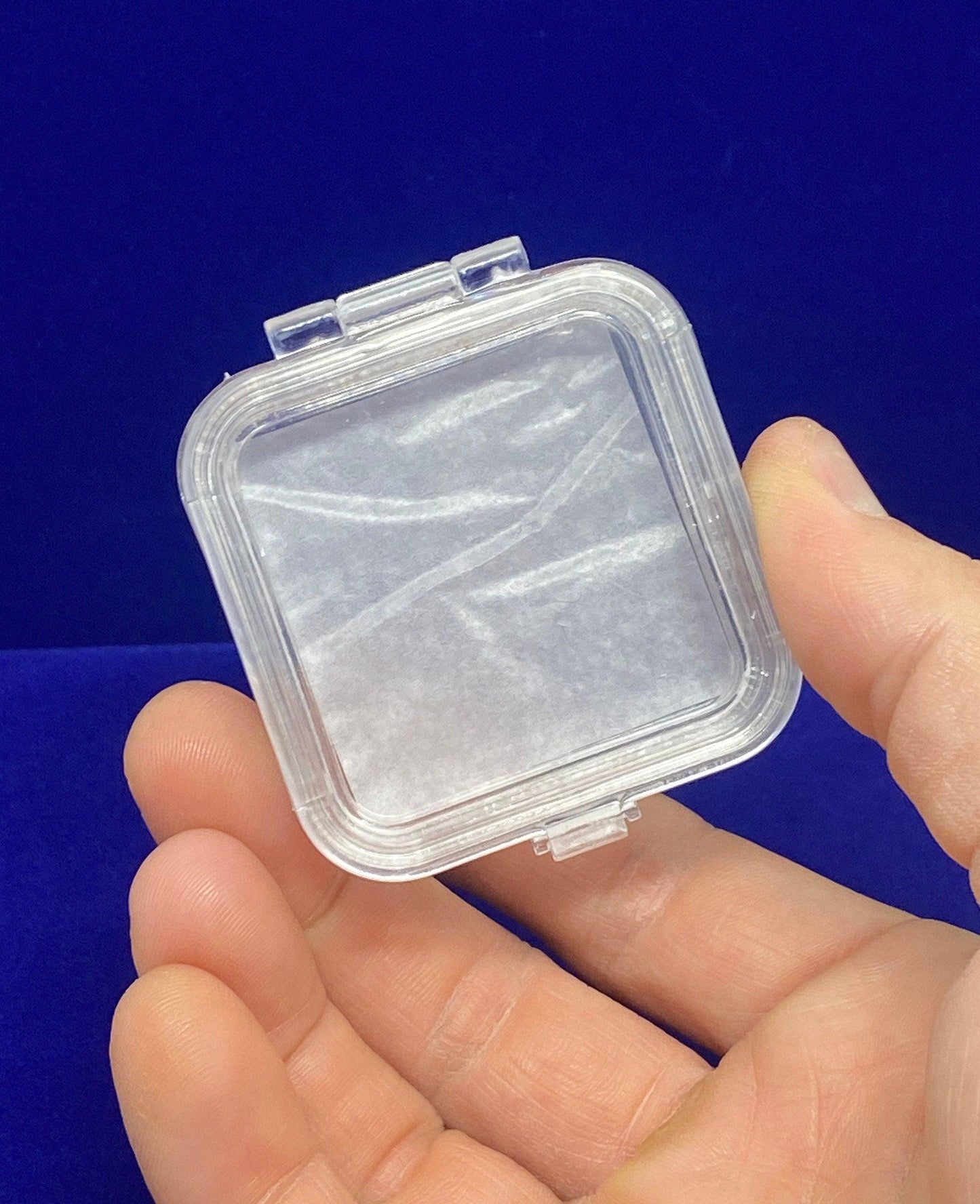 Lot of 2 Medium Mineral 3D Display Case Pillow Box