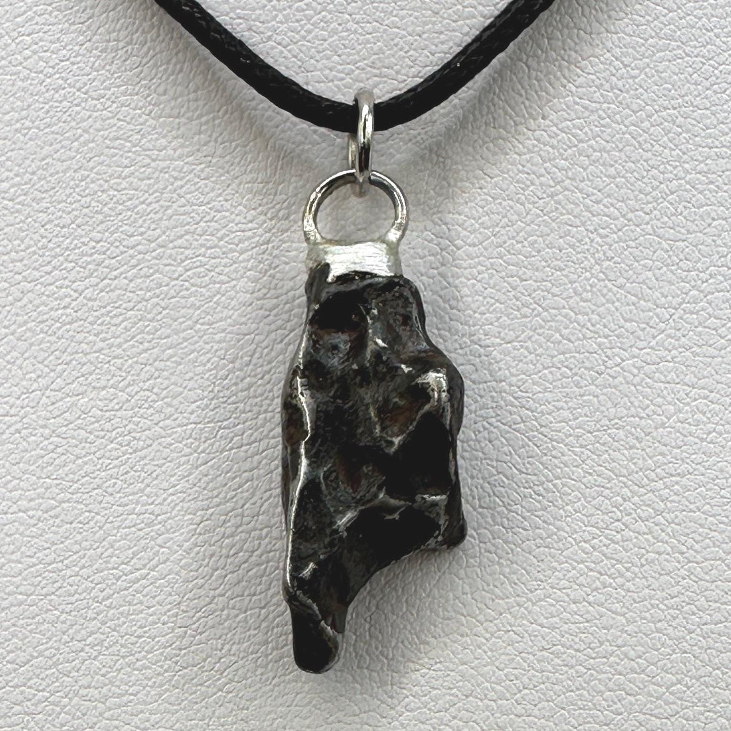 Agoudal Meteorite Pendant, Agoudal, Astronomy Gift, Space Gift, Iron Meteorite, Handmade Pendant, Authentic Iron Meteorite, 7.39 Grams