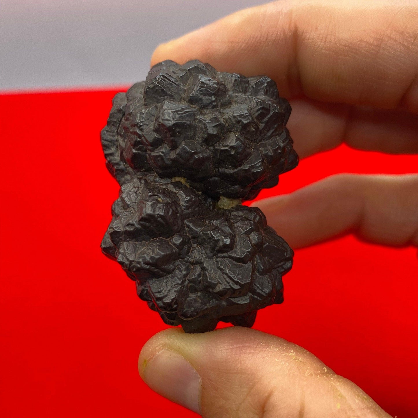 Rare Double Cluster Prophecy Stone from Egypt with a single horn, Inner Vision, Dreamwork stone, Energy Work, Rock Collection, 68.86 grams