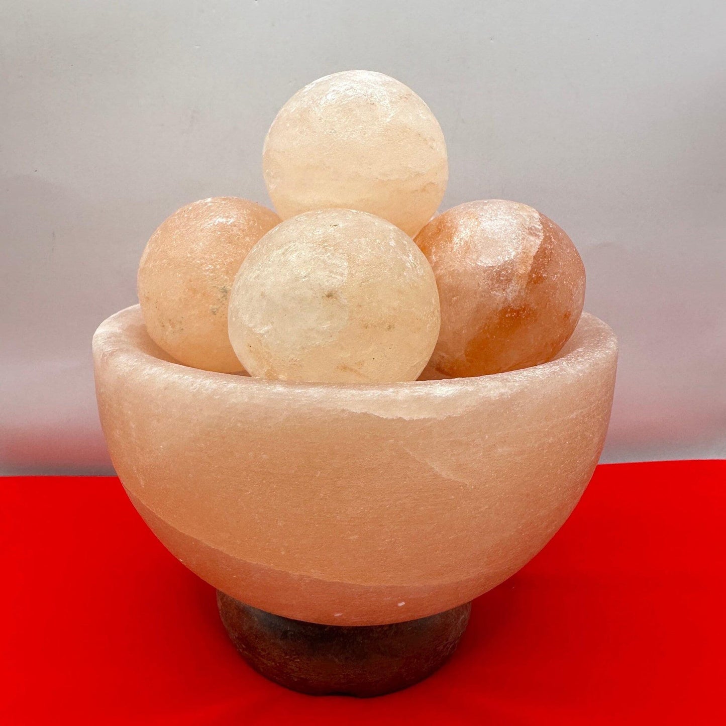 Beautiful Himalayan Salt Crystal Lamp, Bowl Lamp, Healing Energy, Prosperity Bowl, Home Decor, Office Decor, Reiki, 6 lbs 5.3 ounces