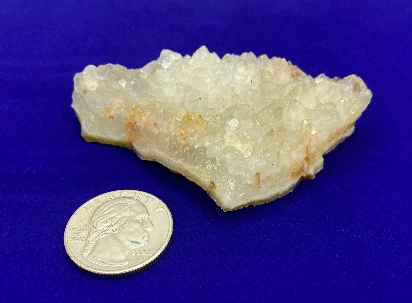 Beautiful Top Grade Anandalite Crystal, Rainbow Quartz, Samadhi Quartz, Aurora Quartz, Kundalini, Self Awakening, Crystal, 75.11 grams