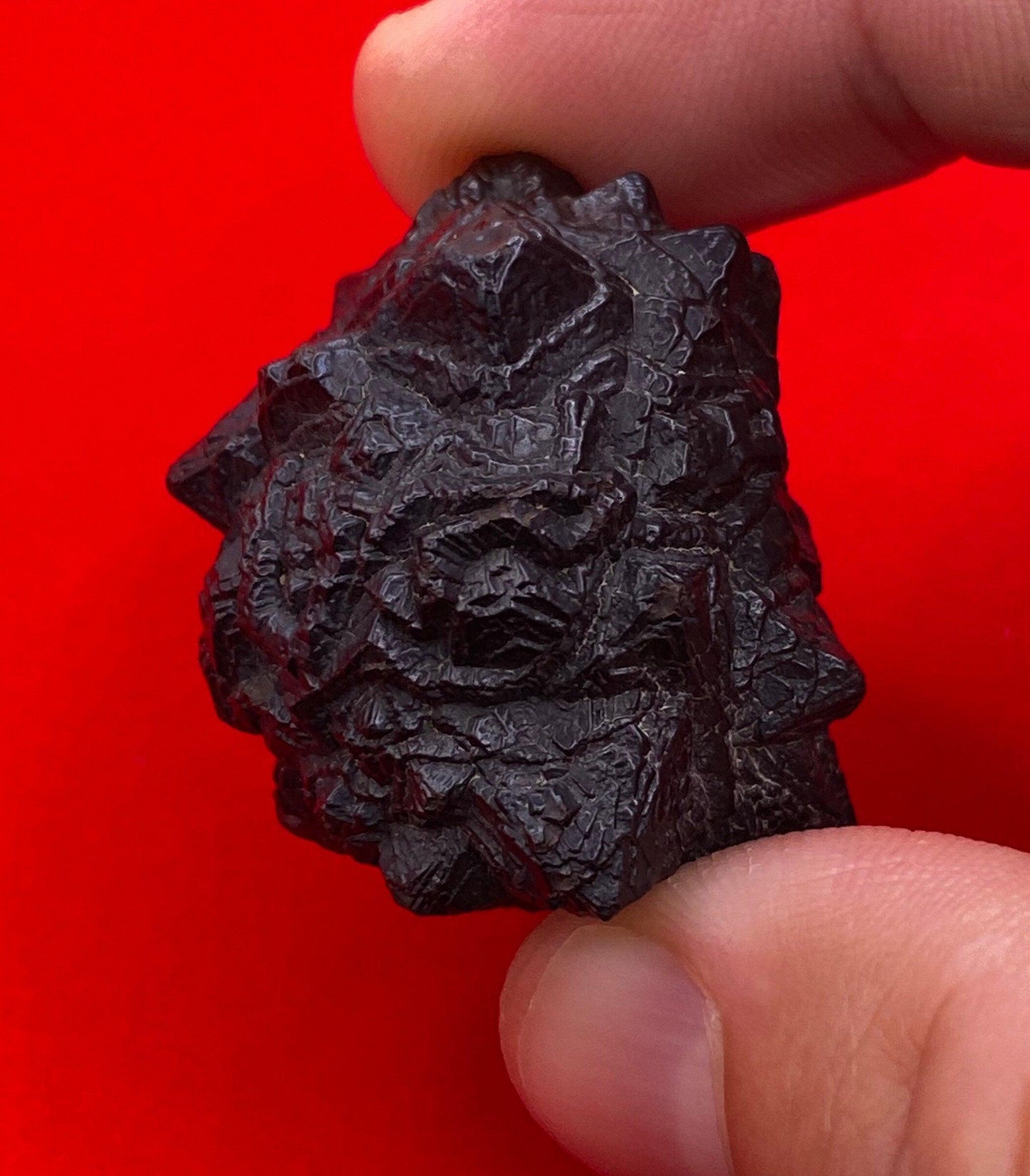 Prophecy Stone from Egypt, Authentic, Inner Vision, Dreamwork stone, Rare and beautiful spiked shape with base, Rock Collection, 41.26 grams