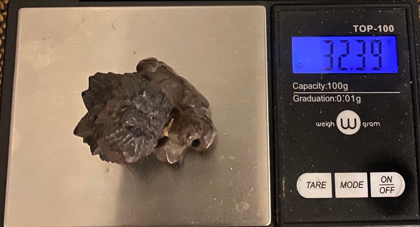 Rare Prophecy Stone from Egypt, Inner Vision, Dreamwork stone, beautiful Coral Like Form with Triangles and Hexagons,Rock Collection, 32.39g