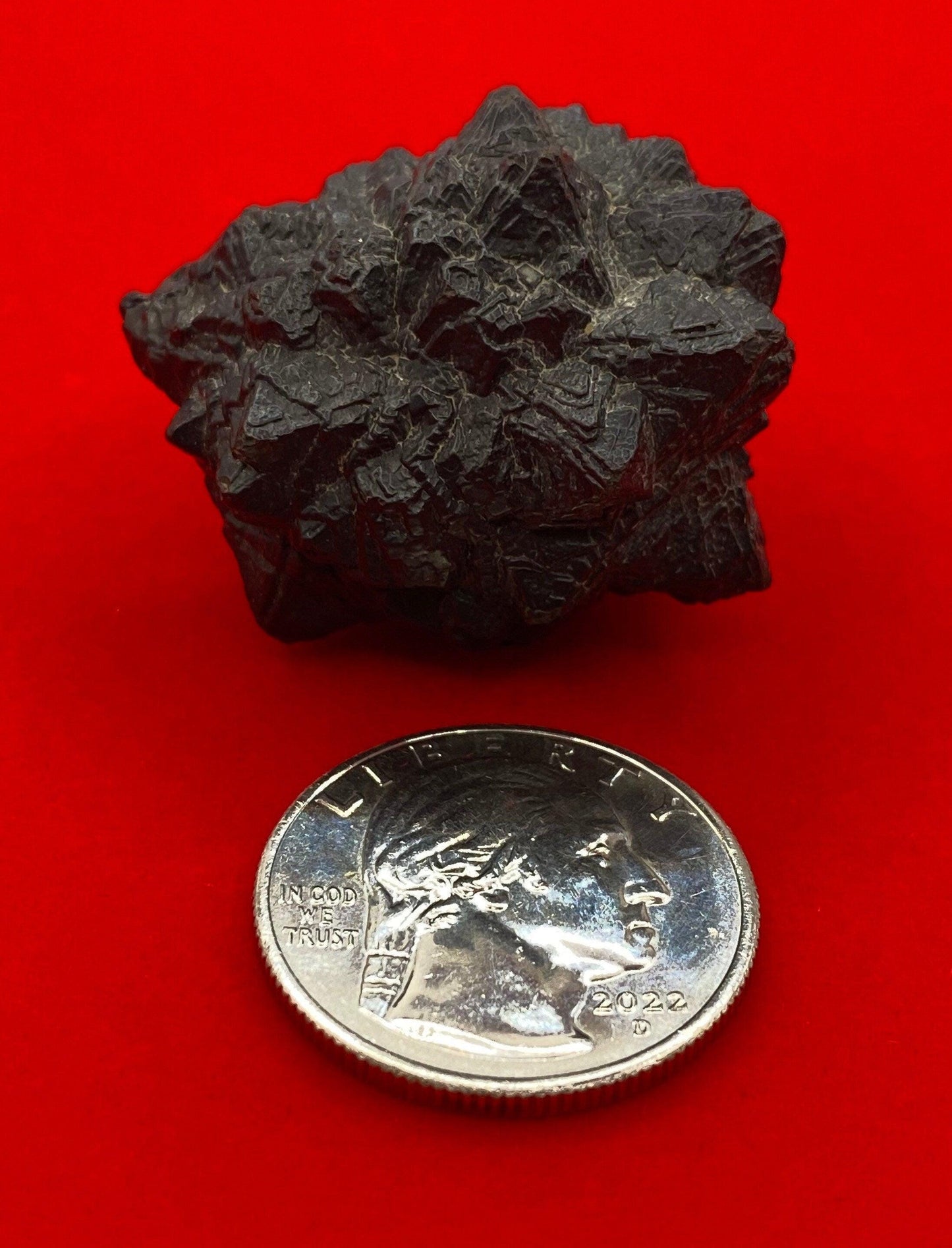 Prophecy Stone from Egypt, Authentic, Inner Vision, Dreamwork stone, Rare and beautiful spiked shape with base, Rock Collection, 41.26 grams