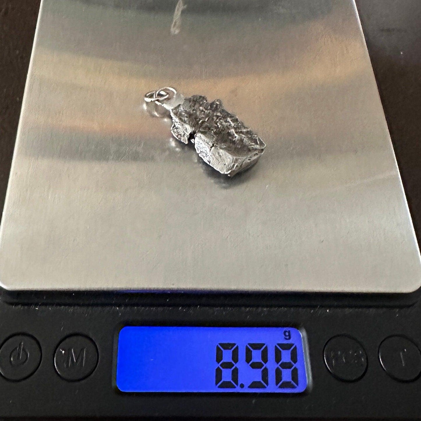 Beautiful Aletai Meteorite Pendant, grams, Astronomy Gift, Authentic Meteorite, 8.98 Meteorite Jewelry, Meteorite Pendant, COA, Space Gift