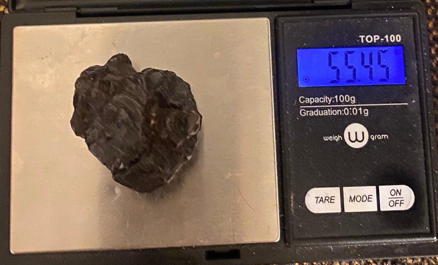 Prophecy Stone from Egypt, Authentic, Inner Vision, Dreamwork stone, Rare and beautiful shape 55.45 grams