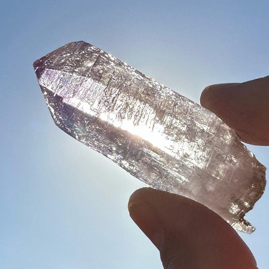 Vera Cruz Amethyst Crystal, Phantom Quartz, Vera Cruz, Crystal Point, Crystals, Crystal Collection, Brazil, Reiki Healing, 33.36 Grams