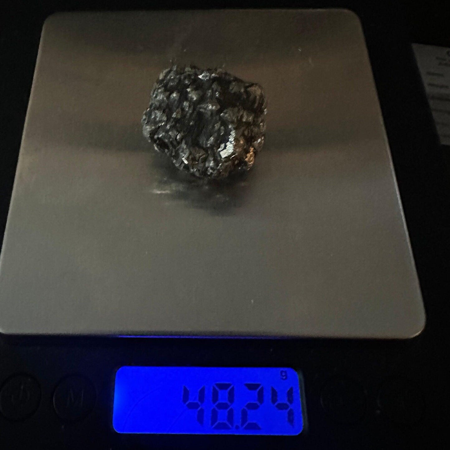 Marcasite Nodule: Golden Prophecy Stone, 48.24 grams