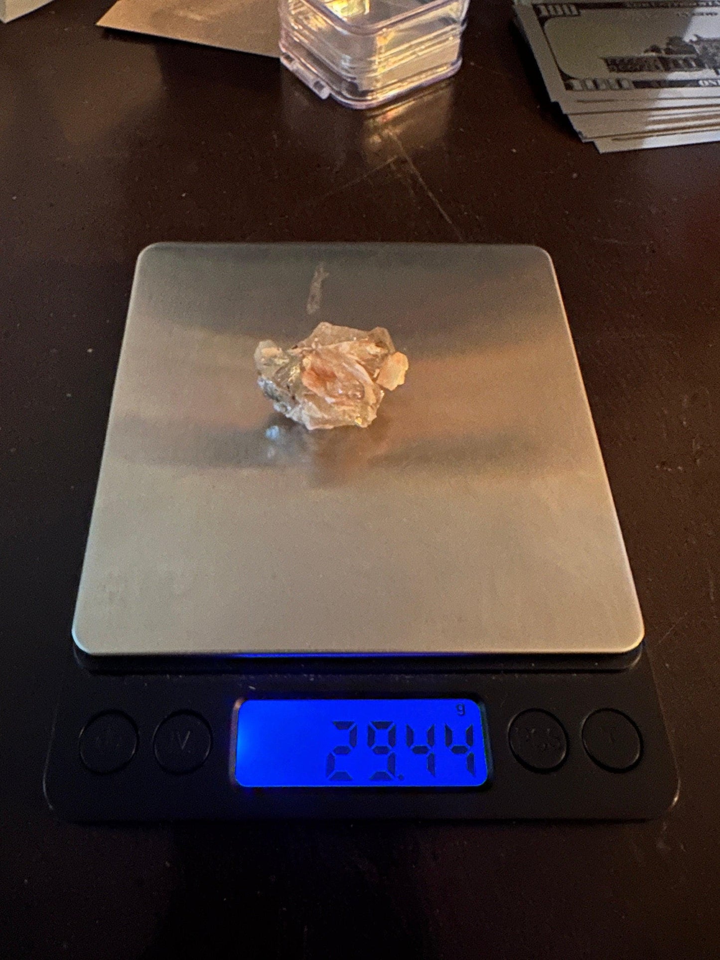 Cerussite Crystal, Morocco, Meditation, Energy Healing, Cerussite, Crystal Collection, Reiki Energy, Florescent Crystal, 29.44 grams