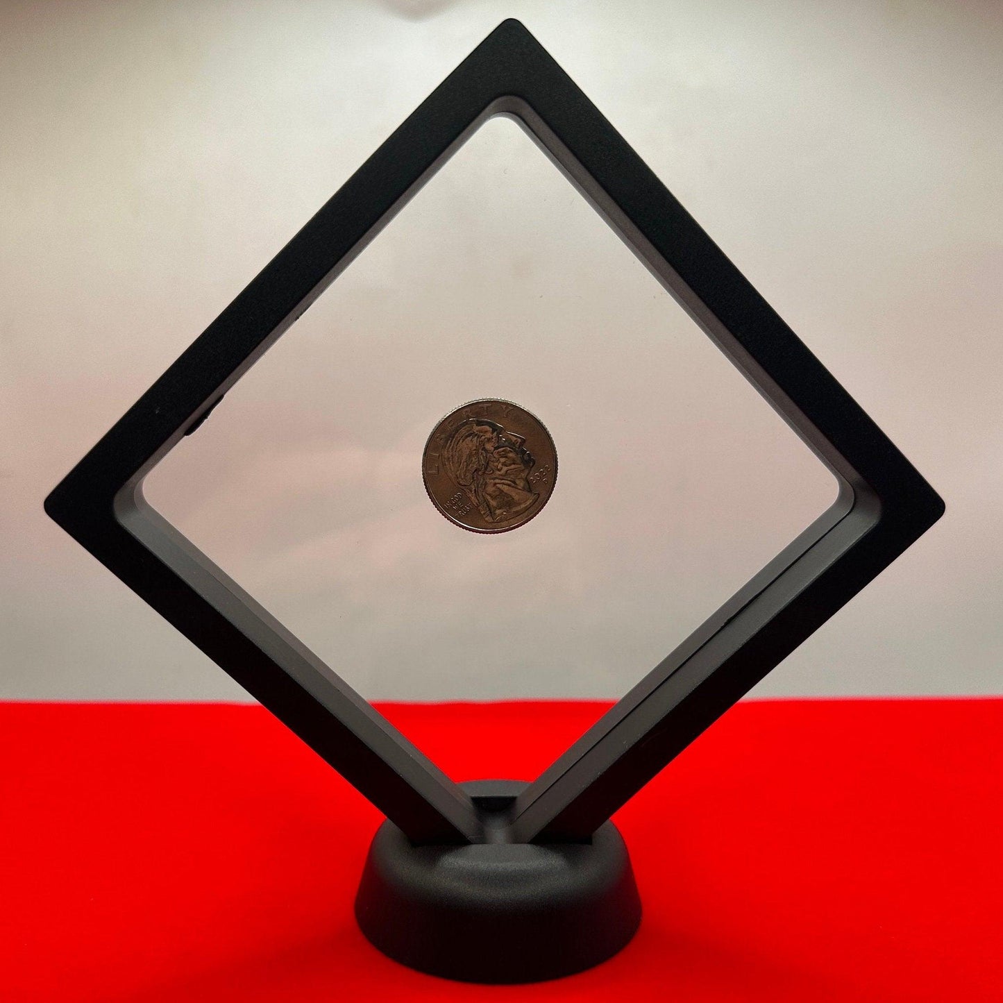 Display Case, Large Display Case, Mineral 3D Display Case with stand, Meteorite Collection, Rock Collection, Collection Display