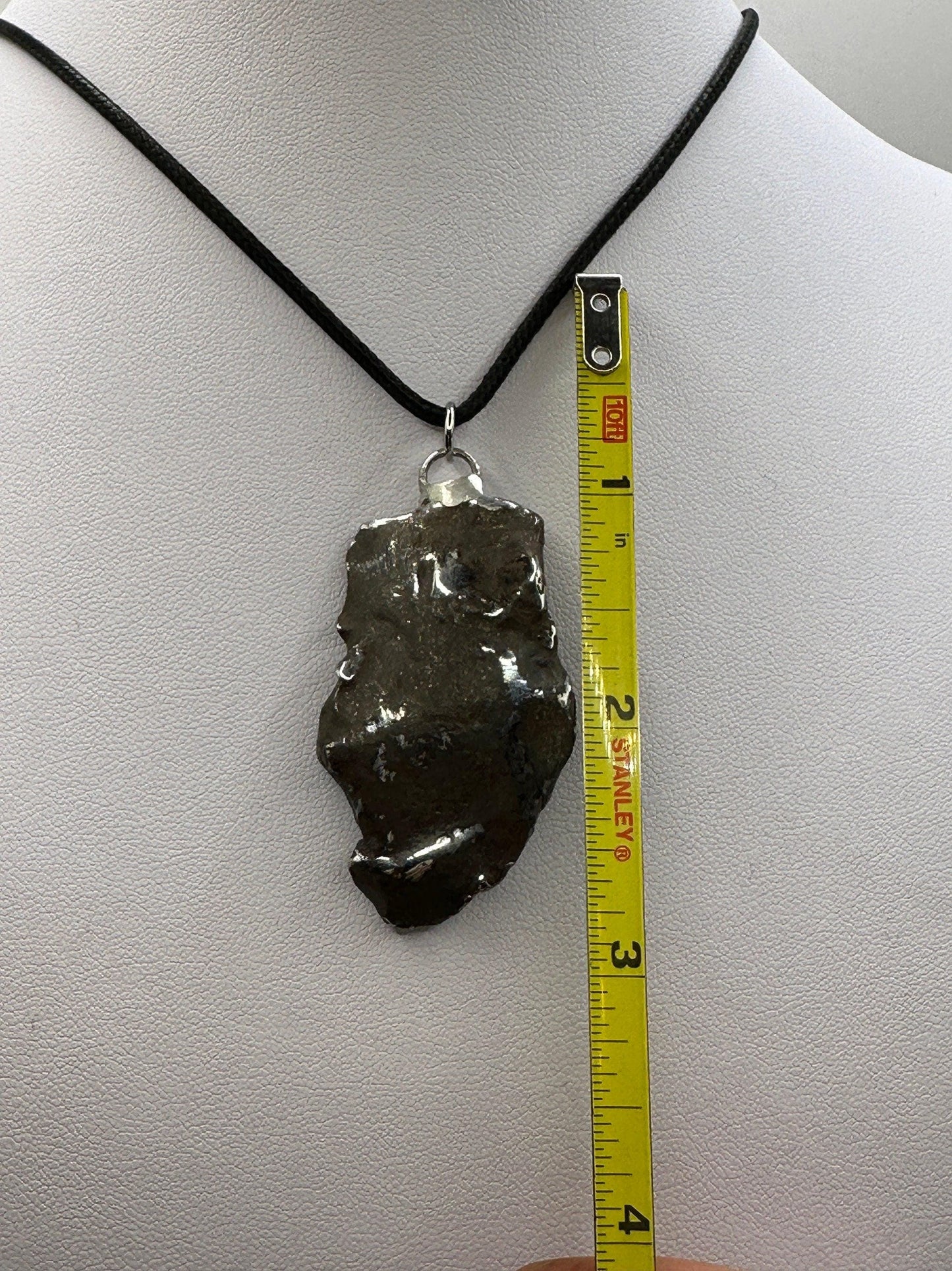 Unique Iron Meteorite Specimen Gebel Kamil, 49.75 grams, Astronomy Gift, Space Gift, Iron Meteorite, Egypt, Polished Meteorite, Space