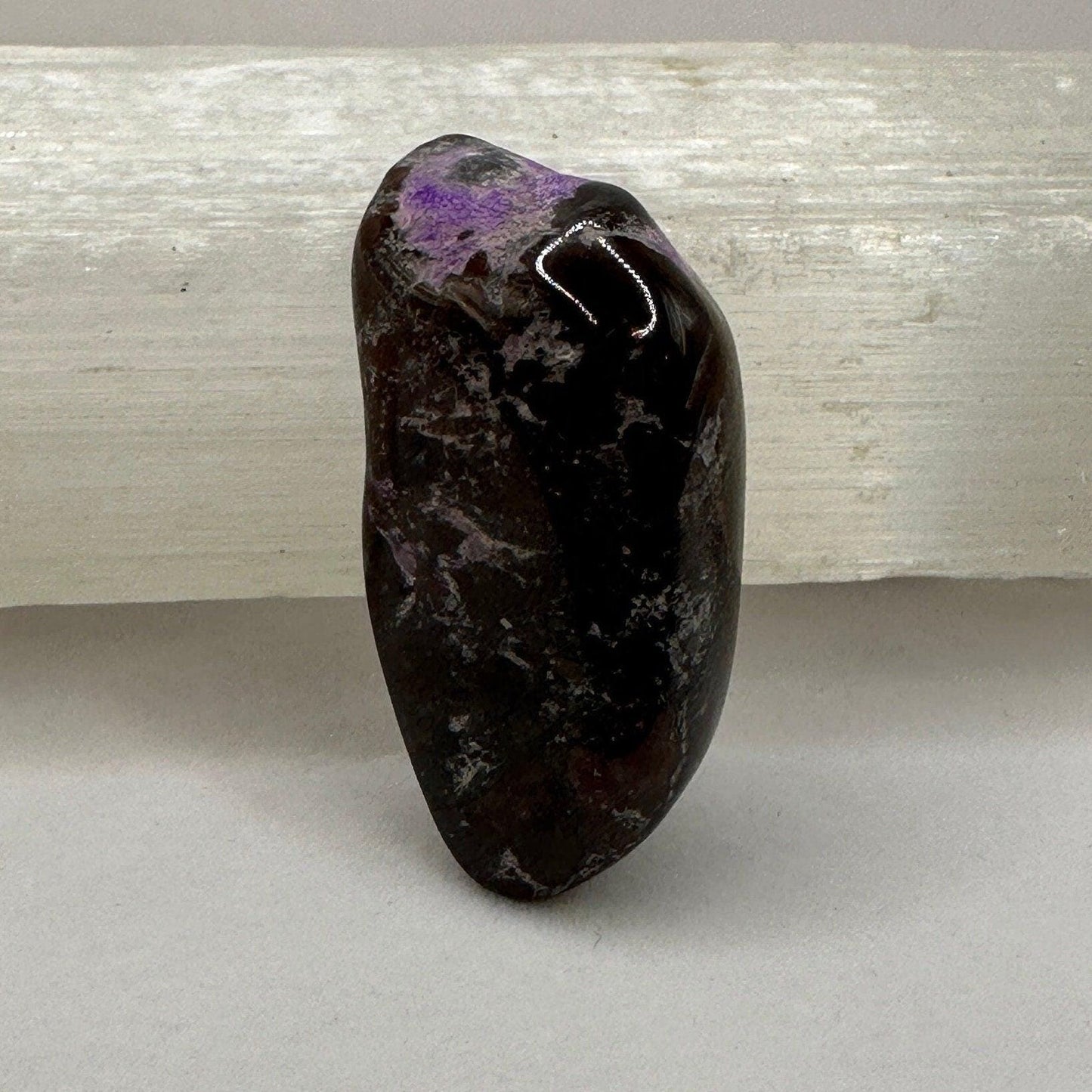 Sugalite Specimen, Polished Sugalite, Rare Sugalite, Inner Peace, South African, Reiki Energy Work, Authentic Sugalite, 13.04 grams