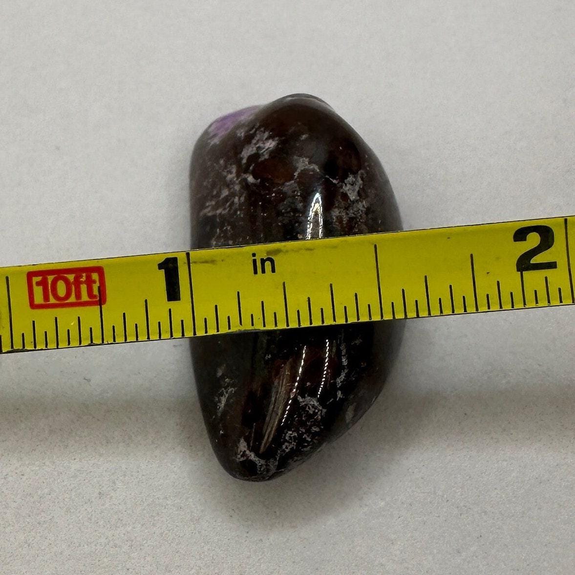 Sugalite Specimen, Polished Sugalite, Rare Sugalite, Inner Peace, South African, Reiki Energy Work, Authentic Sugalite, 13.04 grams