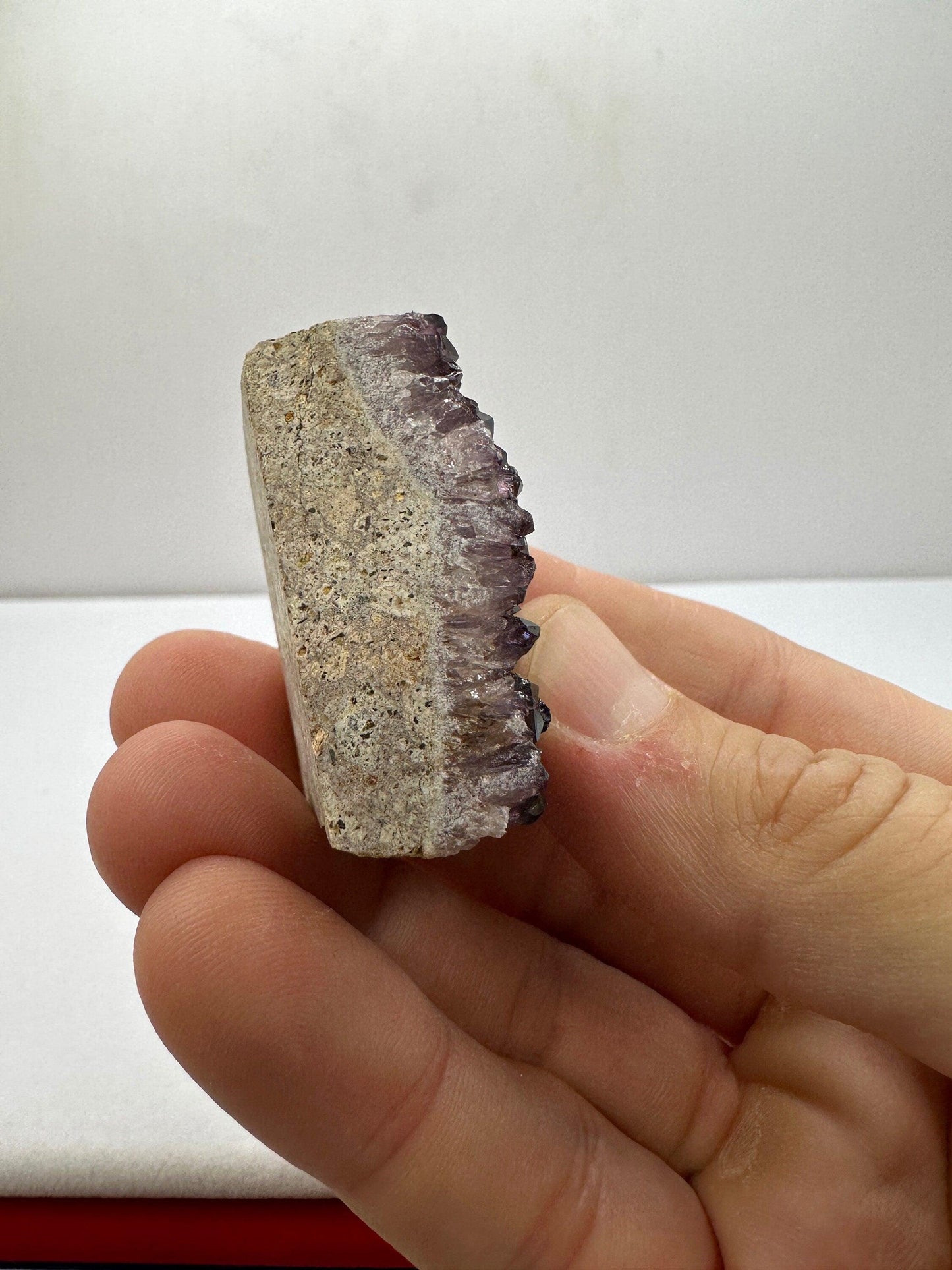 Deep Purple Amethyst Crystal, AAA+ Turkish Amethyst, Crystals, Alacam Mine, Crystal Collection, Crown Chakra, Turkey, 40.55 grams