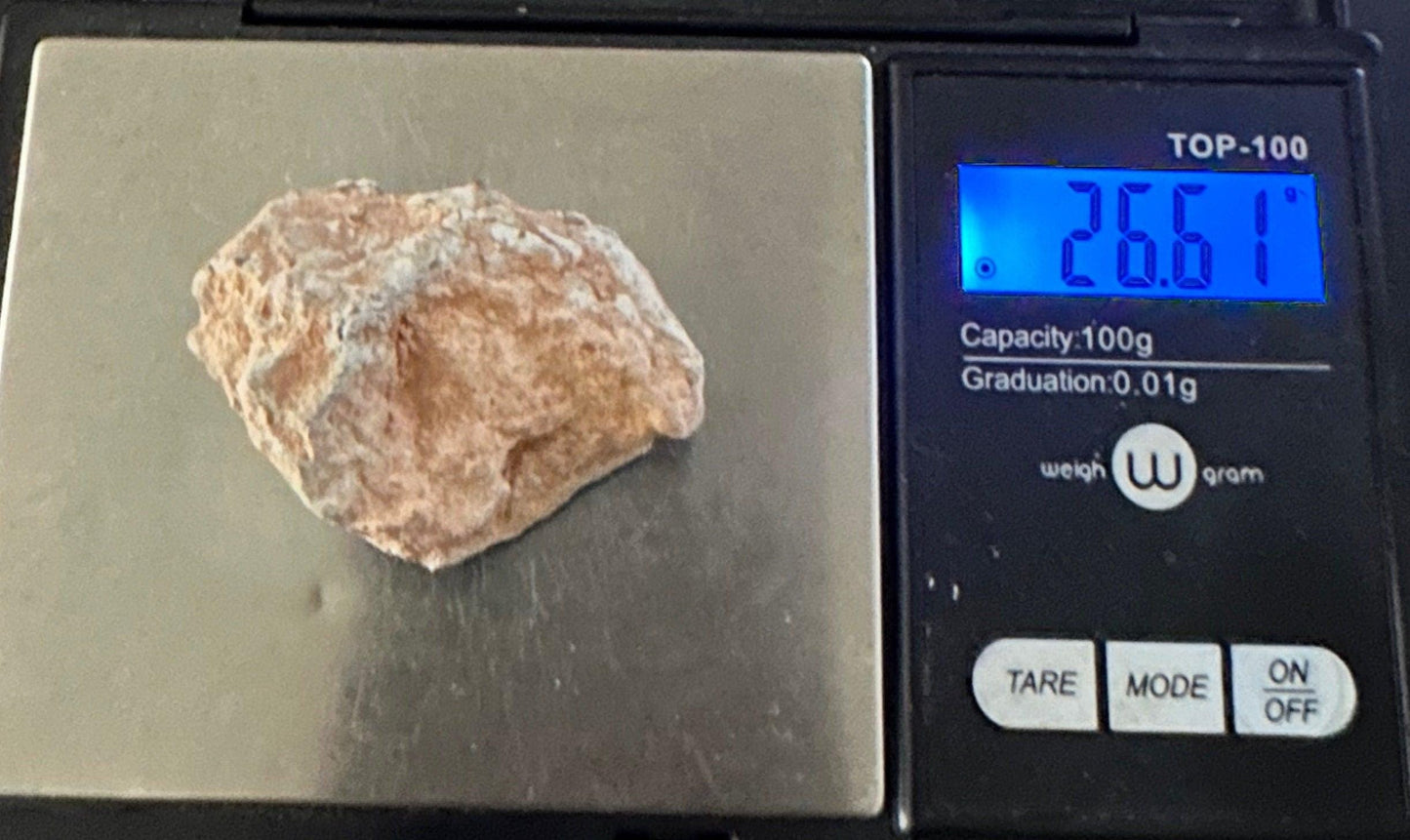 Bechar 007 Moon|Lunar Meteorite, Feldspathic Breccia, Moon Meteorite, Meteorite Collection,Lunar Feldspathic Breccia, 26.61 grams