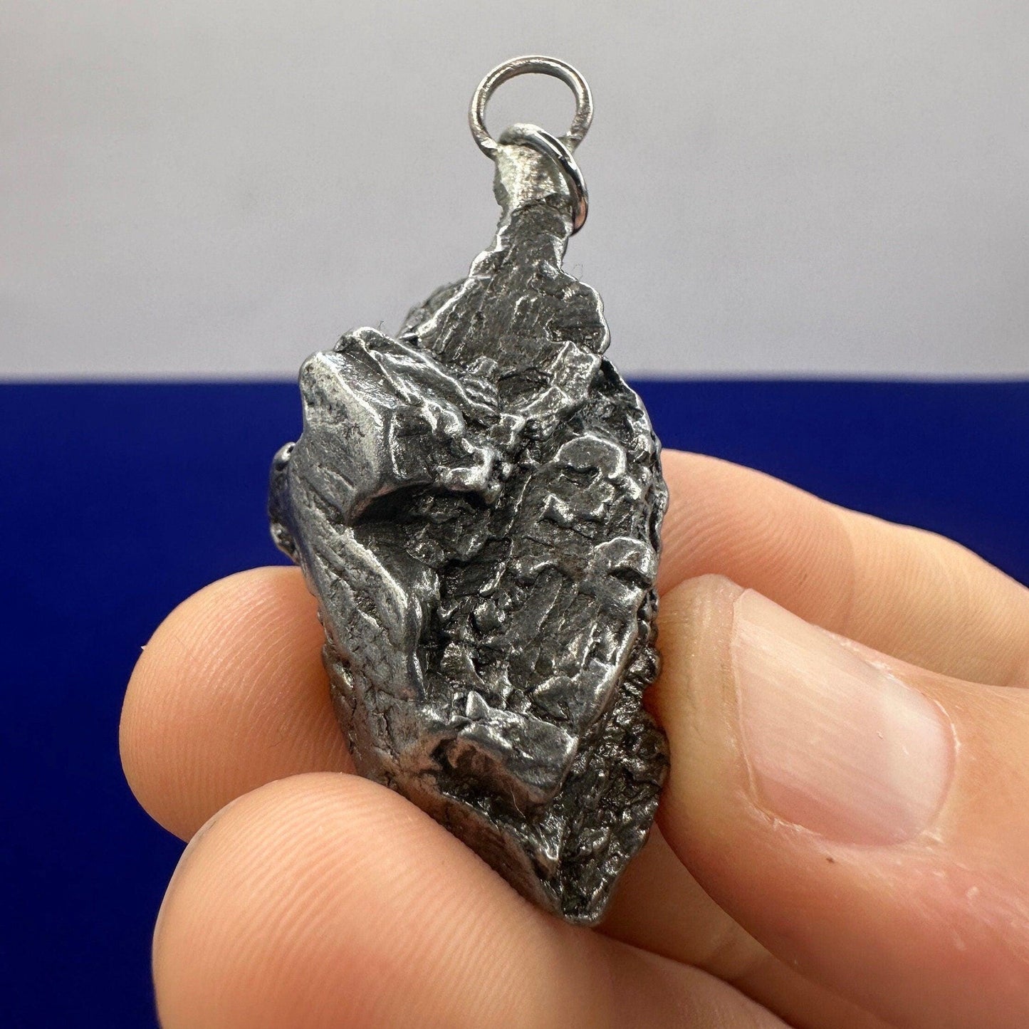 Beautiful Aletai Meteorite Pendant, 22.01 grams, Astronomy Gift, Authentic Meteorite, Meteorite Jewelry, Meteorite Pendant, COA, Space Gift