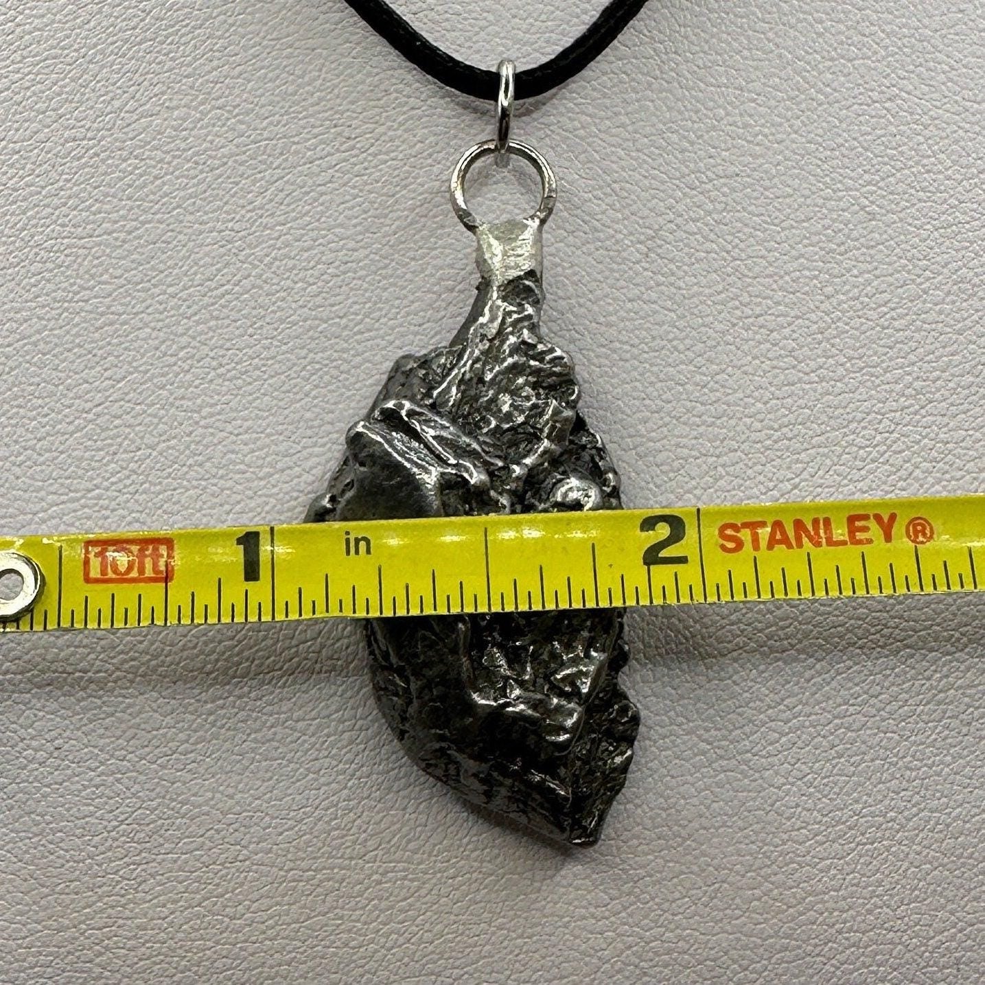 Beautiful Aletai Meteorite Pendant, 22.01 grams, Astronomy Gift, Authentic Meteorite, Meteorite Jewelry, Meteorite Pendant, COA, Space Gift