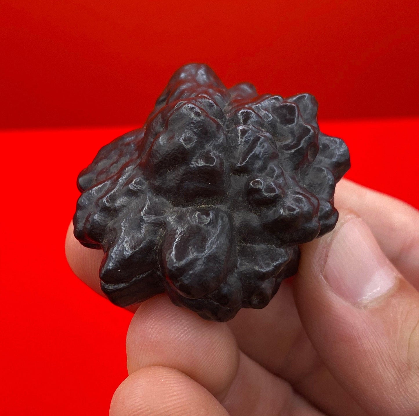 Rare and Unique Smooth Spiked Prophecy Stone from Egypt, Inner Vision, Reiki, and Dreamwork stone, Rock Collection, 66.93 grams