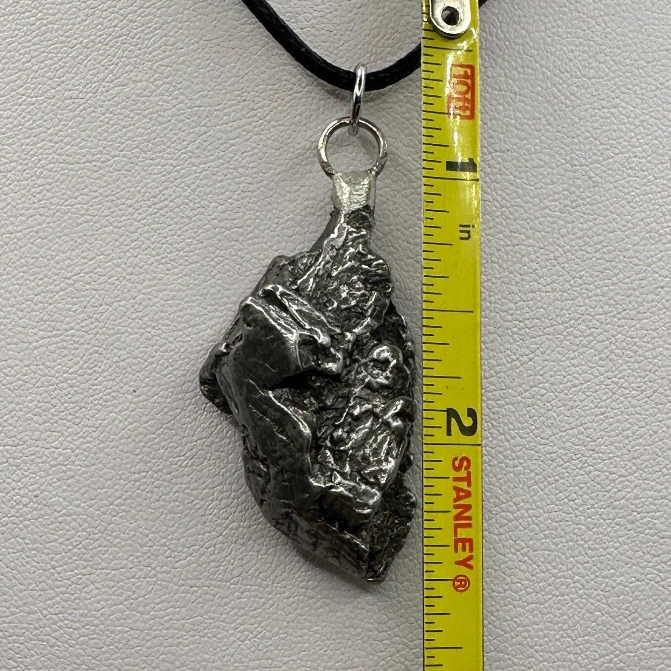 Beautiful Aletai Meteorite Pendant, 22.01 grams, Astronomy Gift, Authentic Meteorite, Meteorite Jewelry, Meteorite Pendant, COA, Space Gift