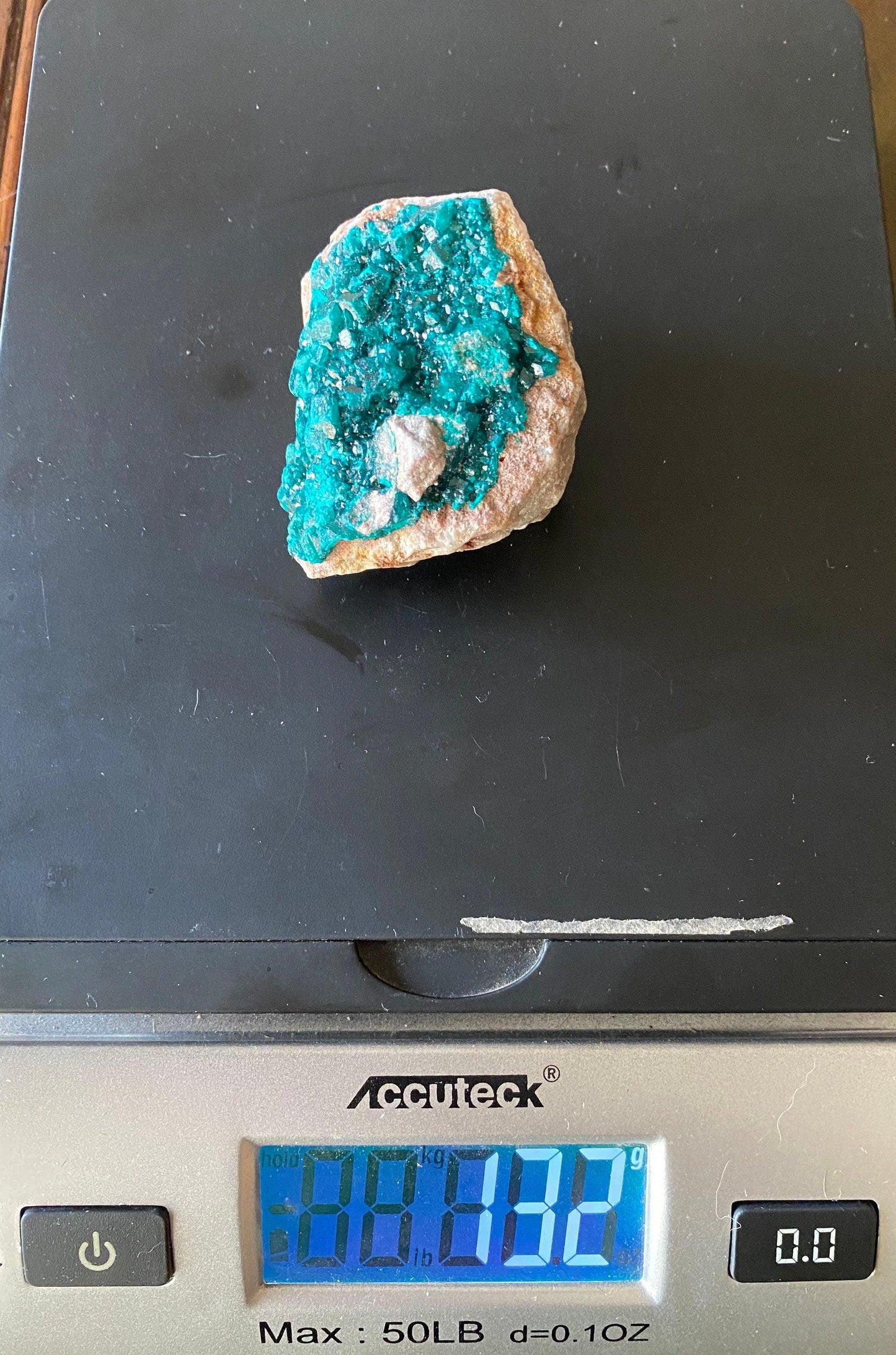 Dioptase, Dioptase Crystal, Deep Emerald Green Color, Authentic, Congo, Reiki, Heart Chakra, Compassion, Financial Abundance, 132 grams