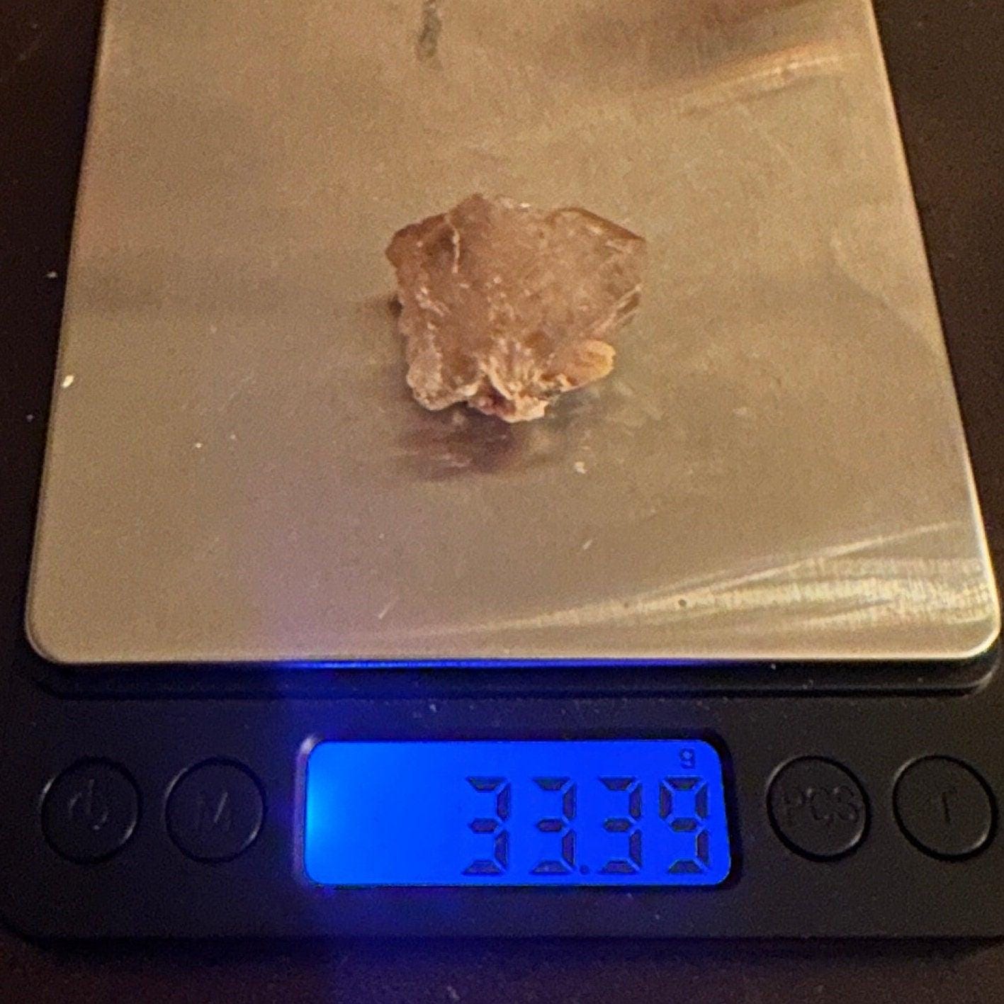 Cerussite Crystal, Morocco, Meditation, Energy Healing, Cerussite, Crystal Collection, Reiki Energy, Florescent Crystal, 33.39 grams