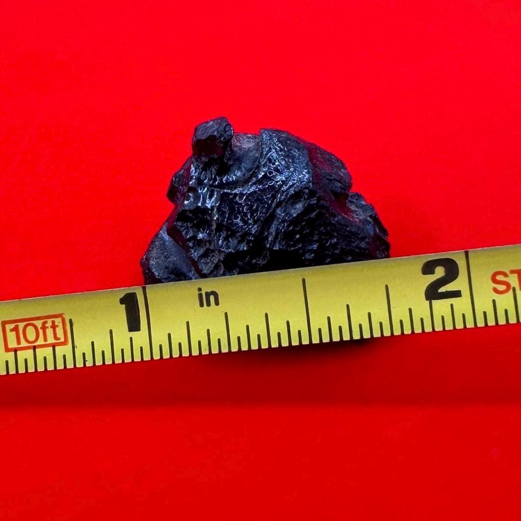 Rare and Beautiful Billitonite Tektite, Reiki, Batu Satam, Healing, Astronomy Gift, Meteorite and Tektite Collection, Tektite, 8.06 grams