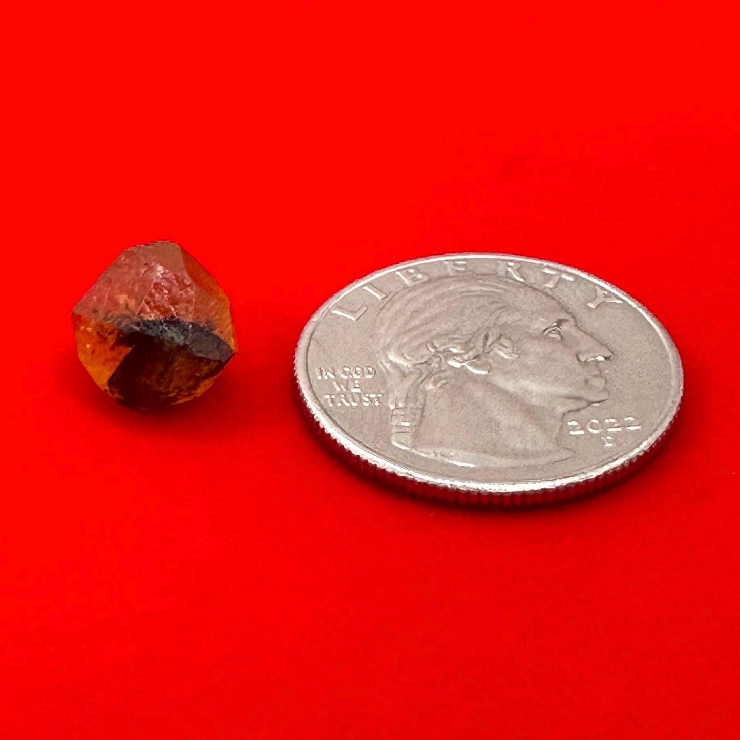Spessartine Garnet, Speasartine, Loliondo Tanzania, Tanzanian Garnet, Meditation, Awakening, Rare Garnet, 1.68 grams, 8.4 carats
