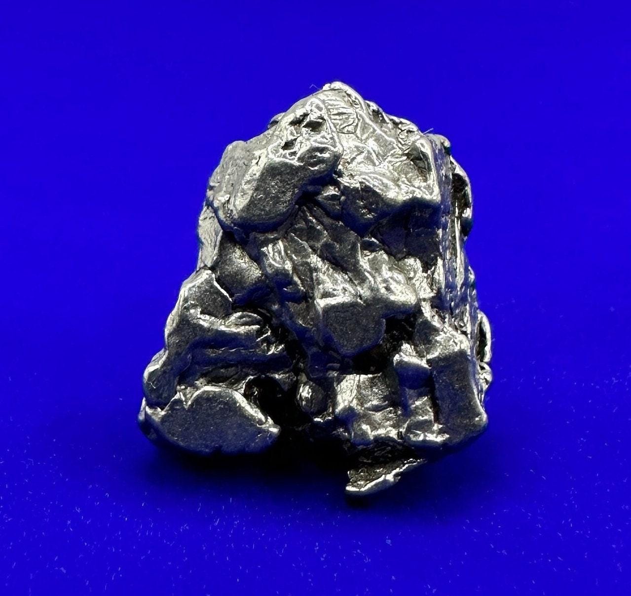 Beautiful Meteorite Specimen Campo del Cielo 17.15 grams, comes with a display case and velvet carrying bag, Astronomy Gift, Space Gift