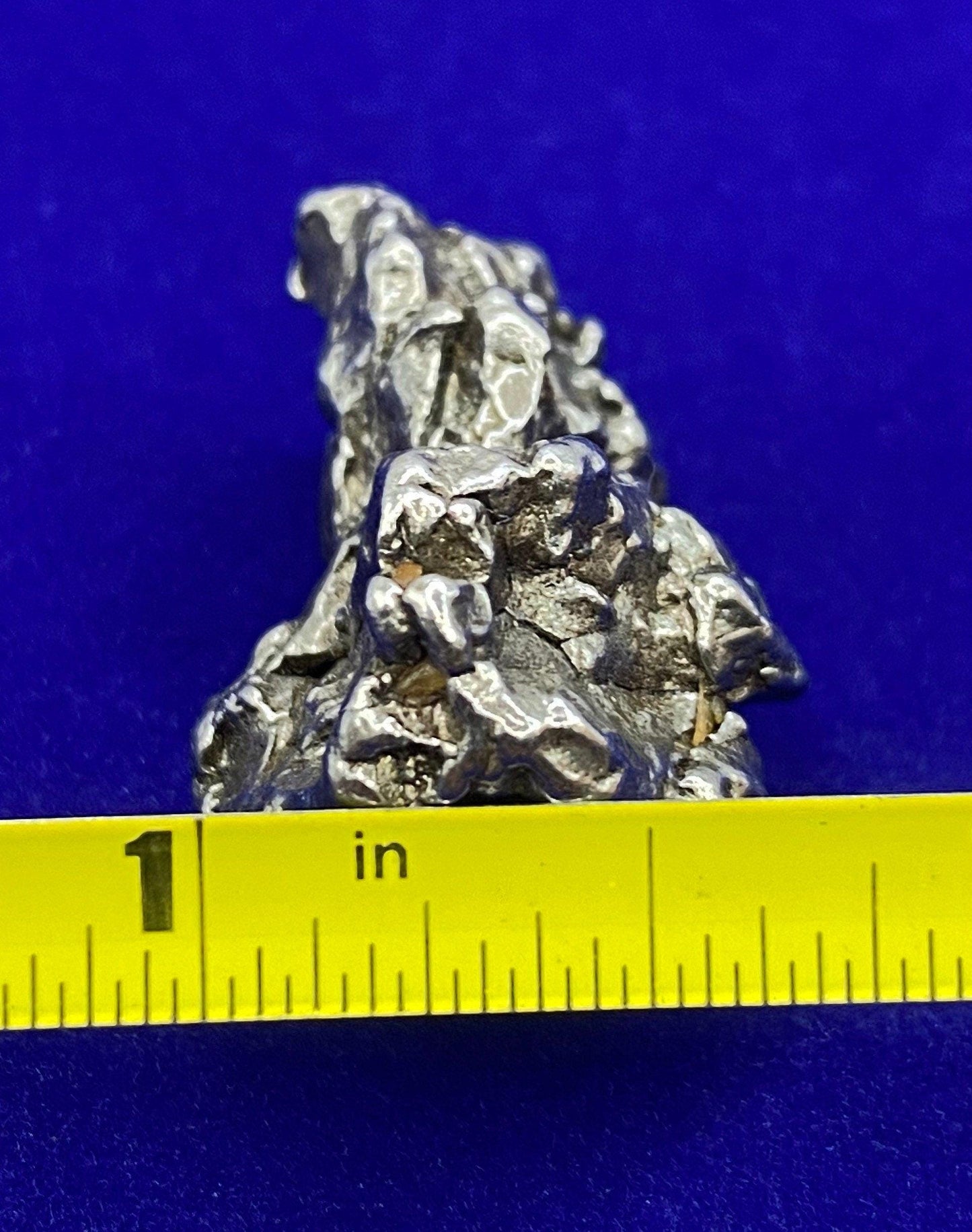 Unique Meteorite Specimen Campo del Cielo 23.37 grams, Rare Moving Piece, Reiki, Astronomy Gift, Display Case and Carrying Bag