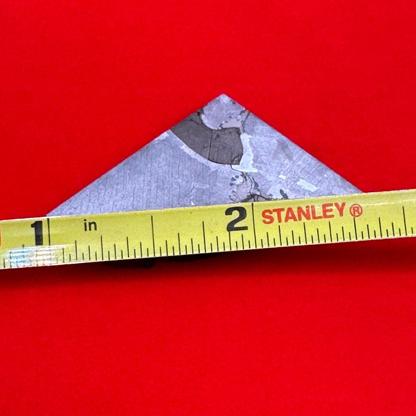 Unique Iron Meteorite Mundrabilla Etched Slice, 9.94 grams, Astronomy Gift, Space Gift, Iron Meteorite, Australia, Meteorite Collection